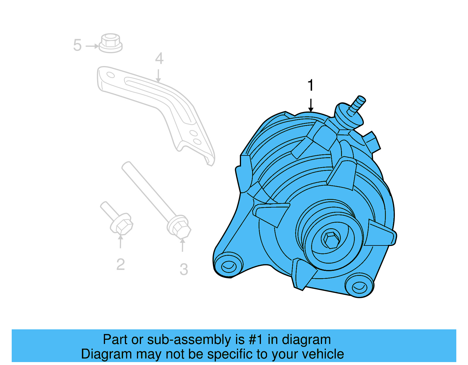 Alternator 7B0-903-015-B - View 5