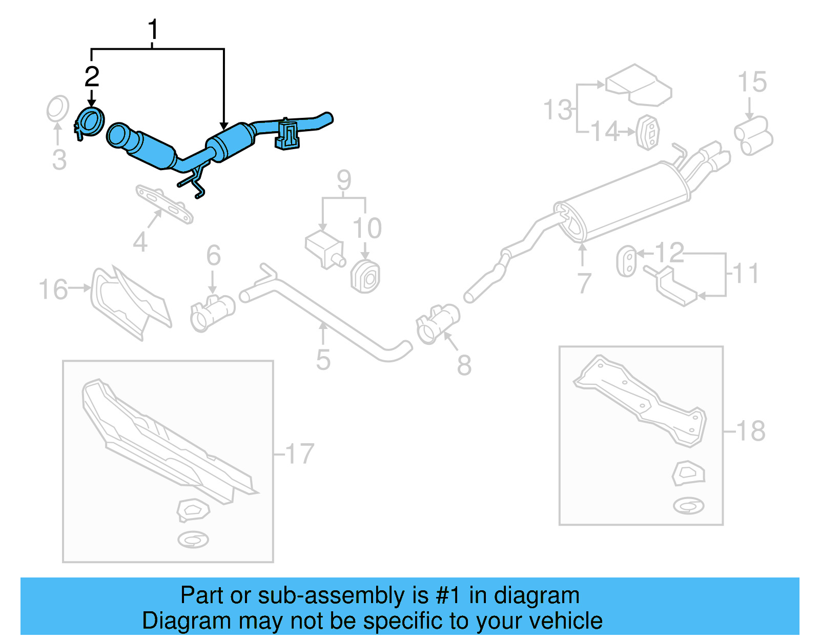 Converter & Pipe 5Q0-254-300-P - View 9