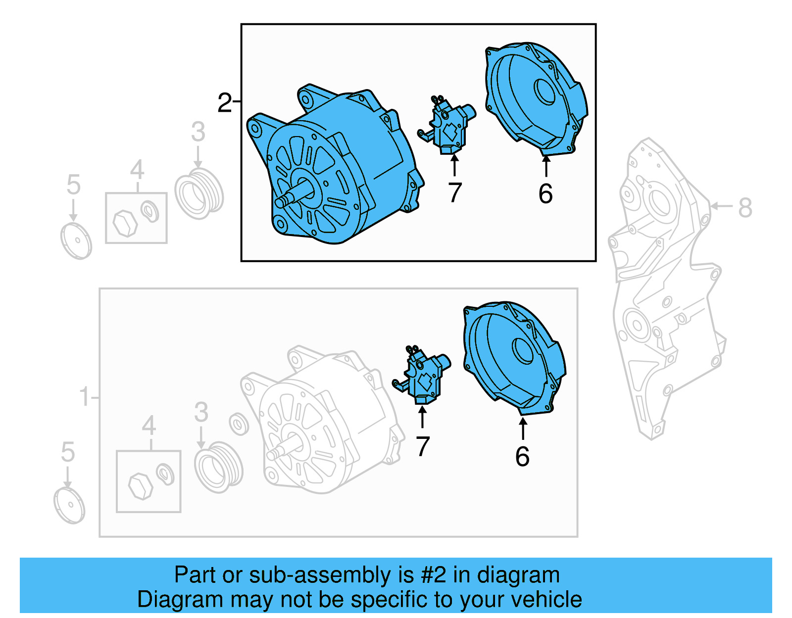 Alternator 03L-903-023-RX - View 8
