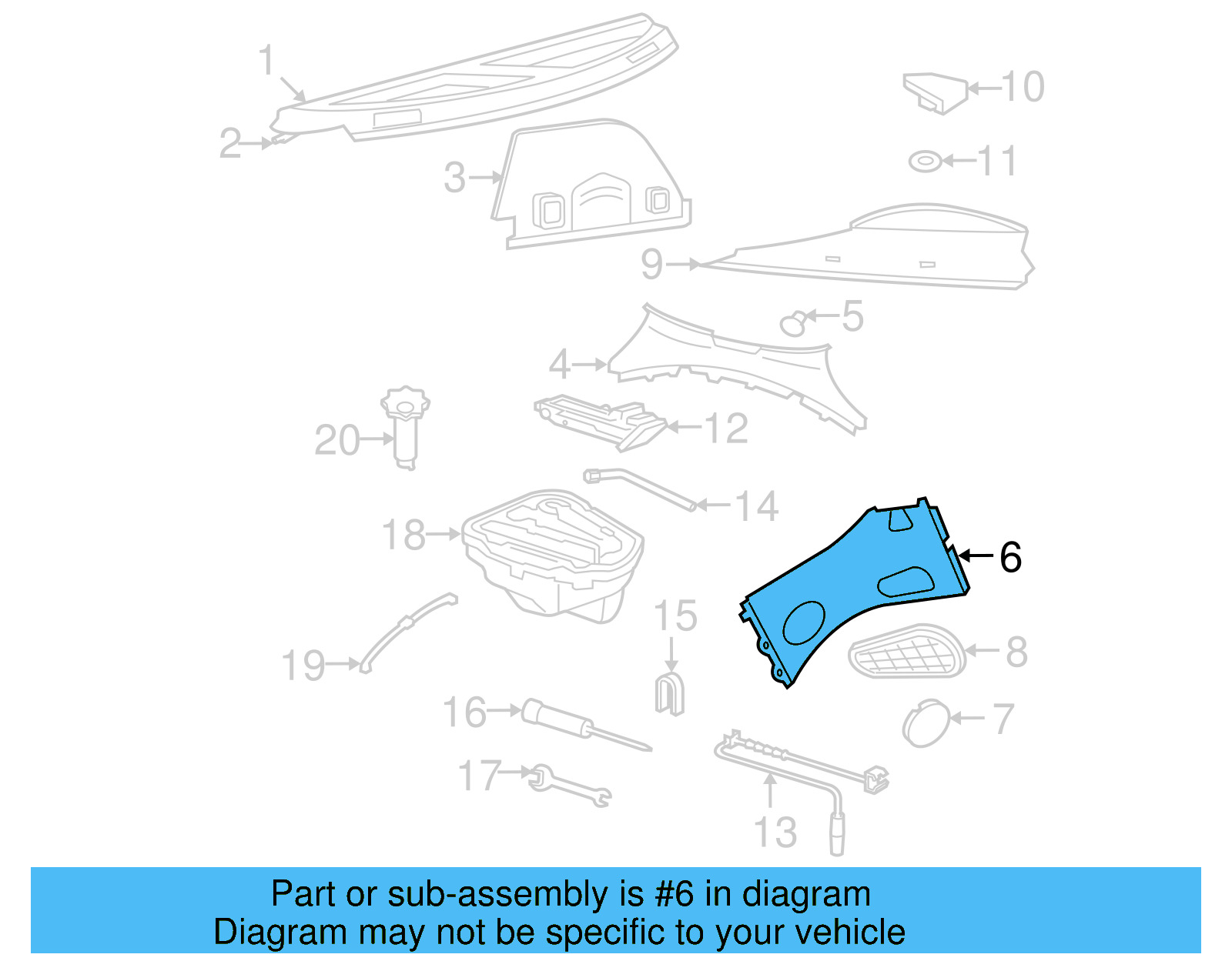 Body C 1C0-867-762-R-B41 - View 6