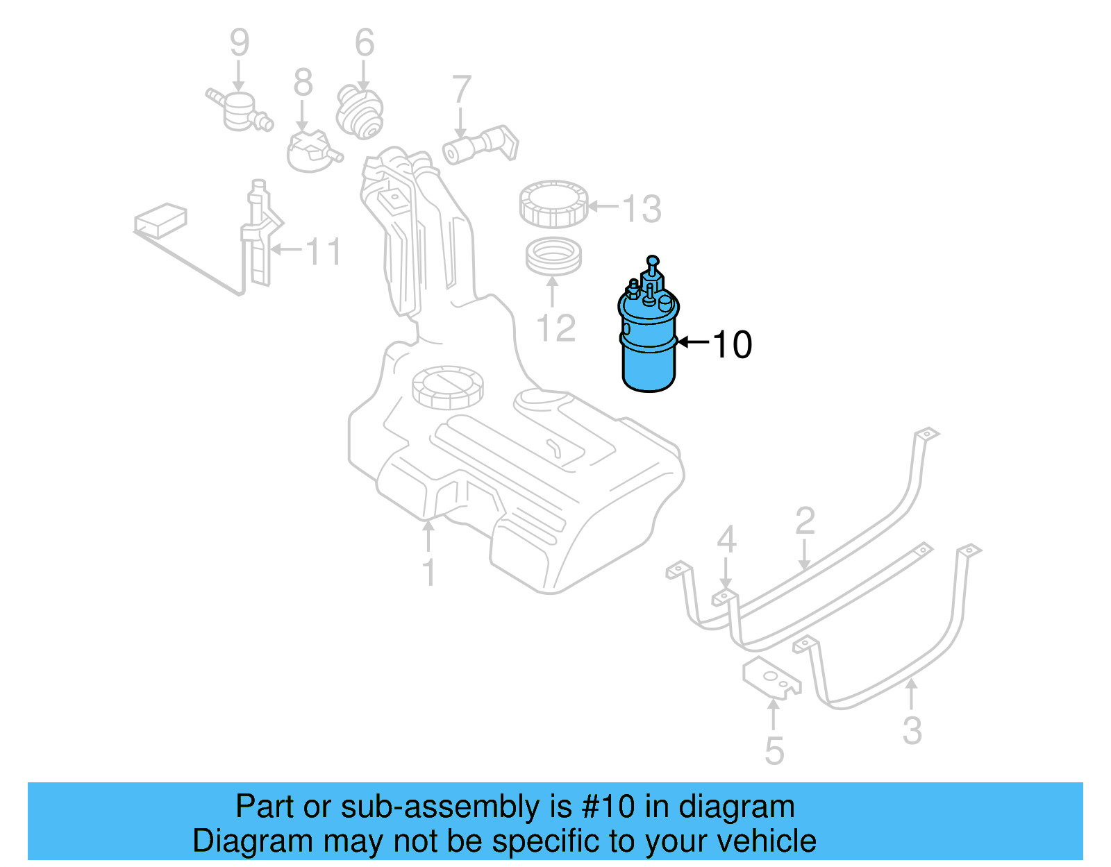 Fuel Pump Assembly 8E0-906-087-D - View 14