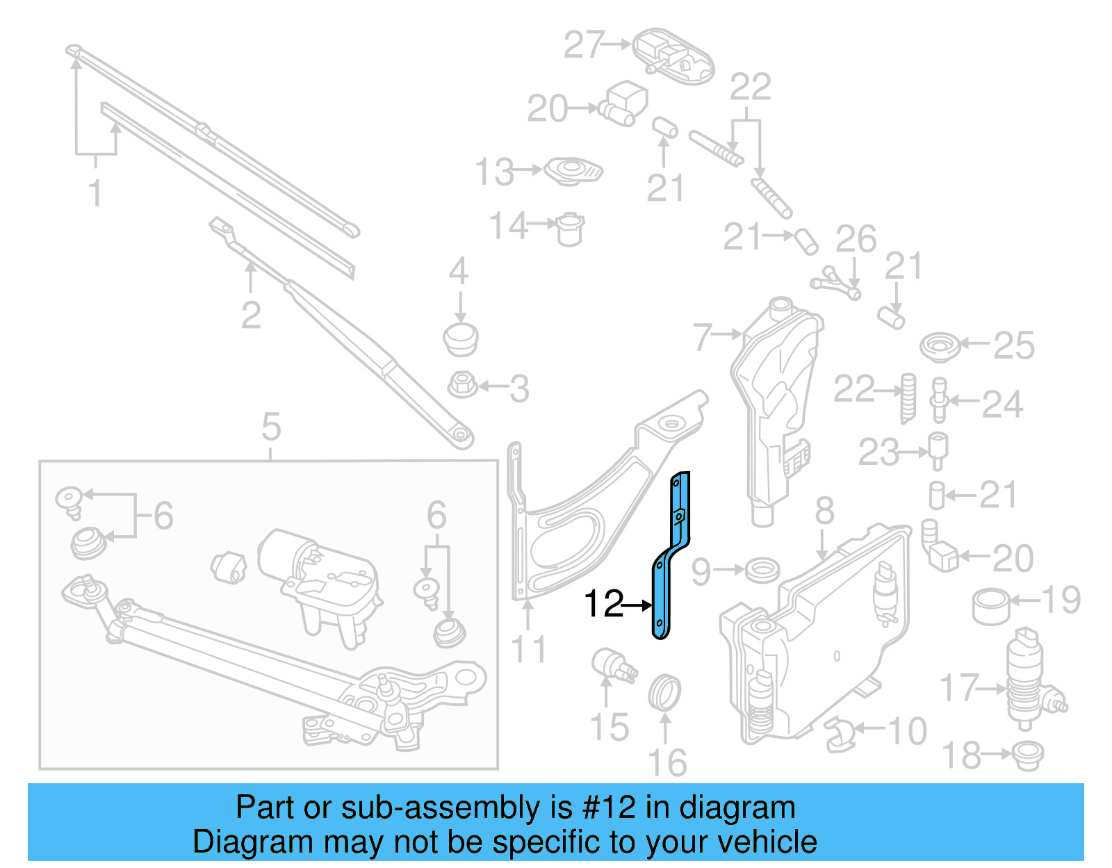 Support 5Q0-955-443-C - View 4