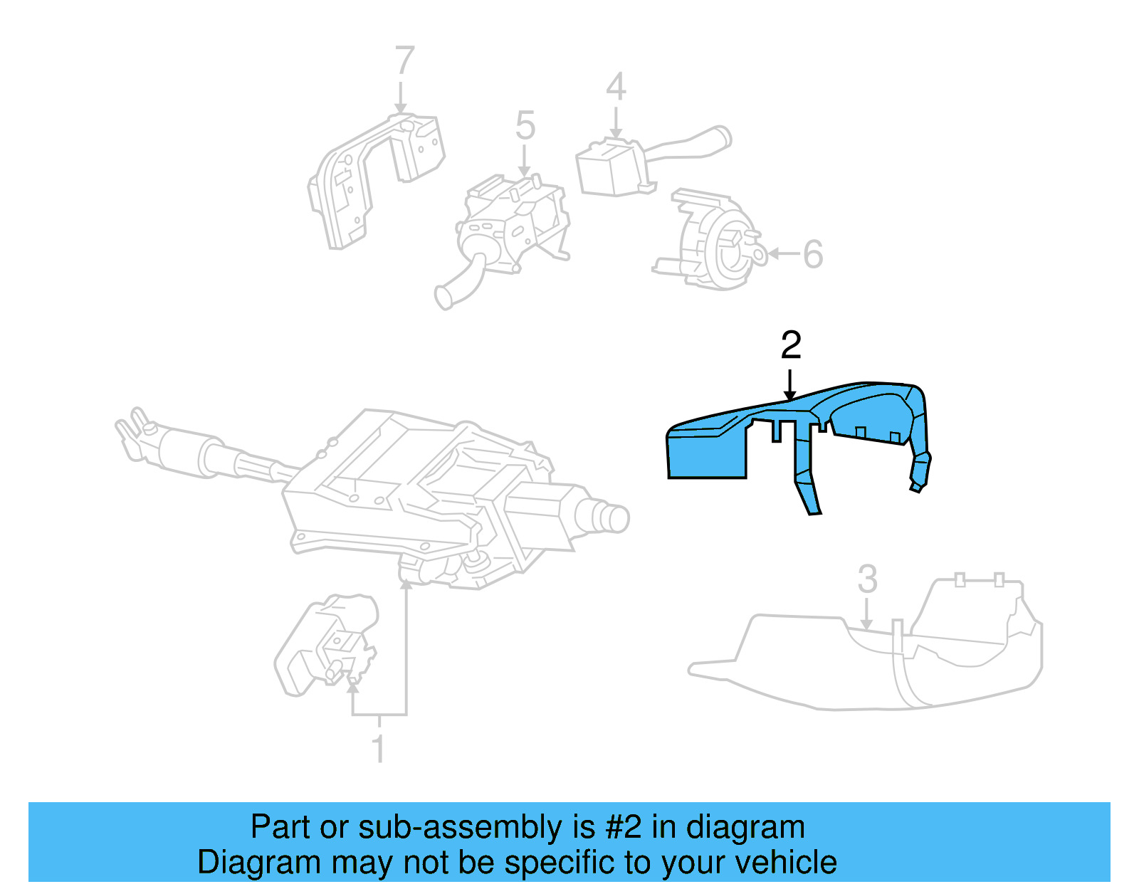 Upper Cover 3D0-858-565-B-4A1 - View 9