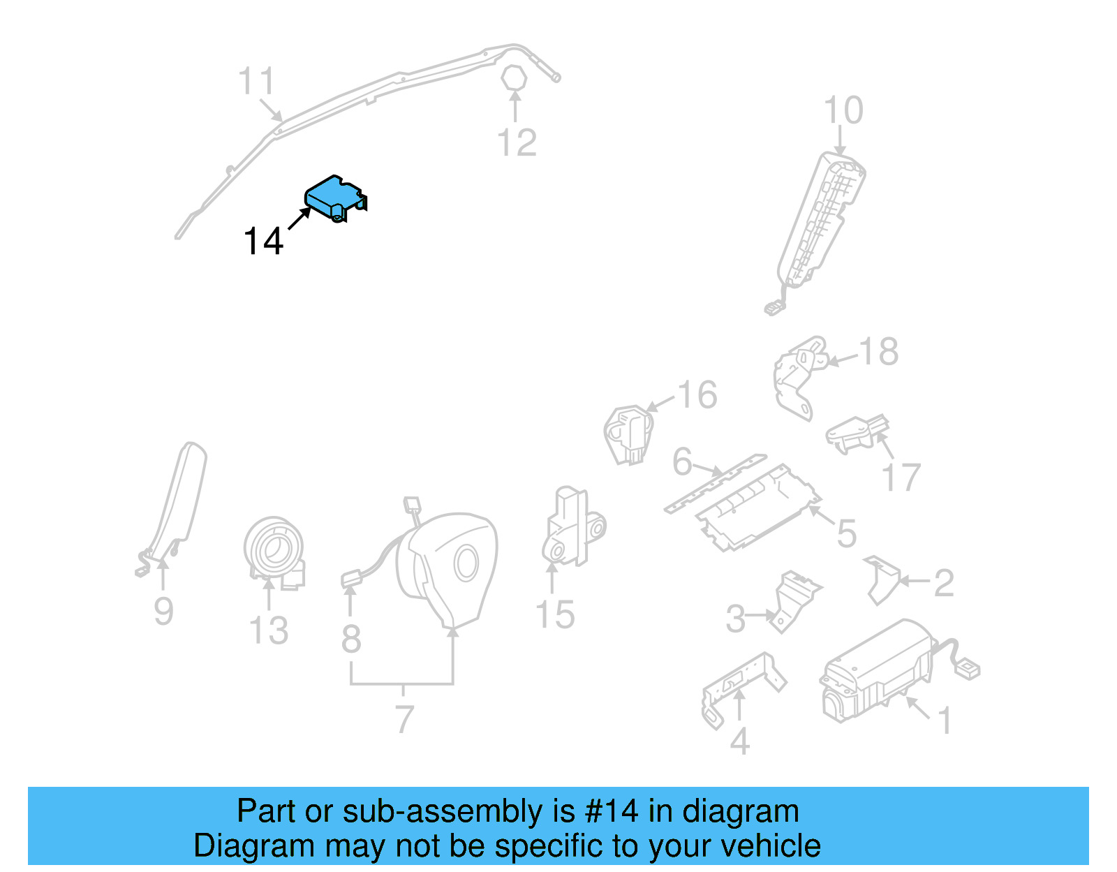 Control Module 1K0-909-605-AC-079 - View 5