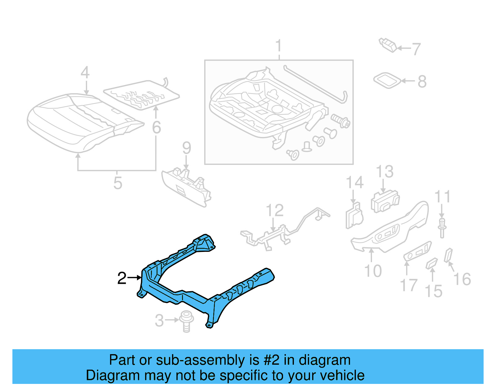 Support 7P0-881-677-B - View 7