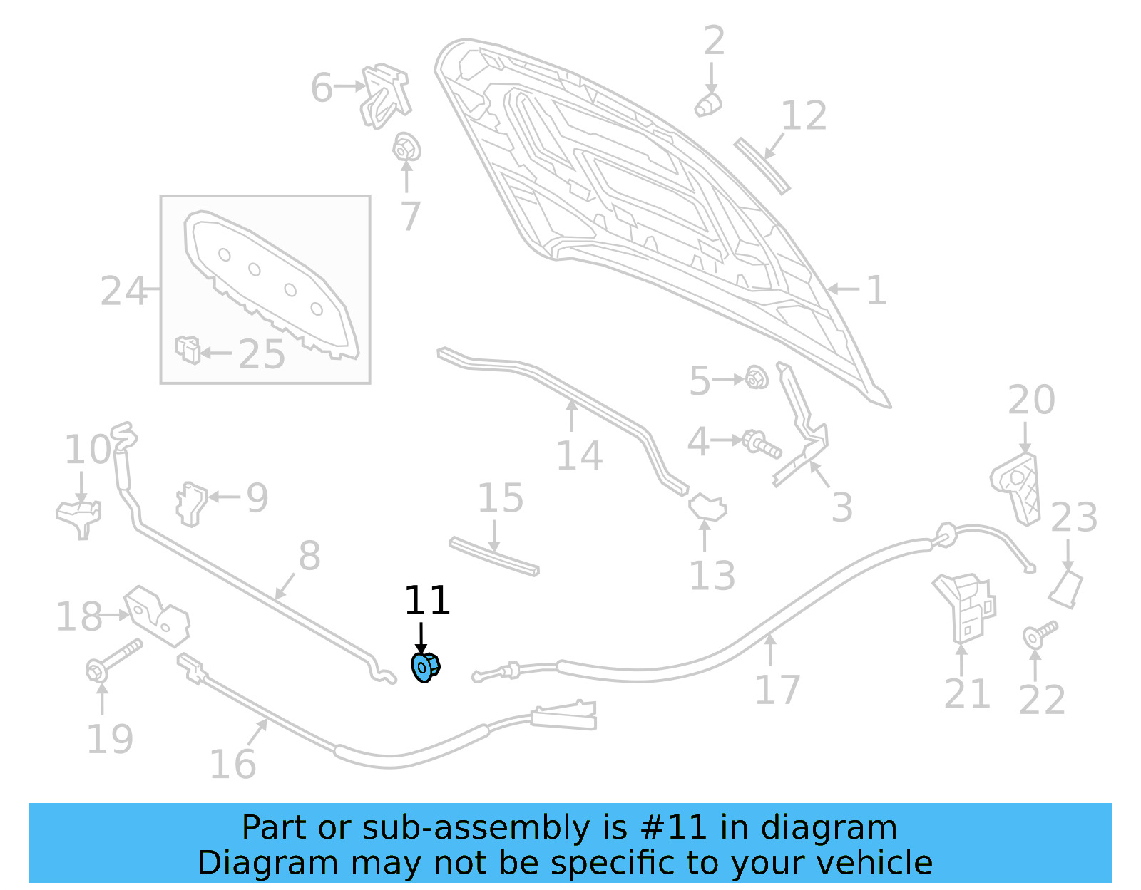 Release Cable 17B-823-531 - View 4