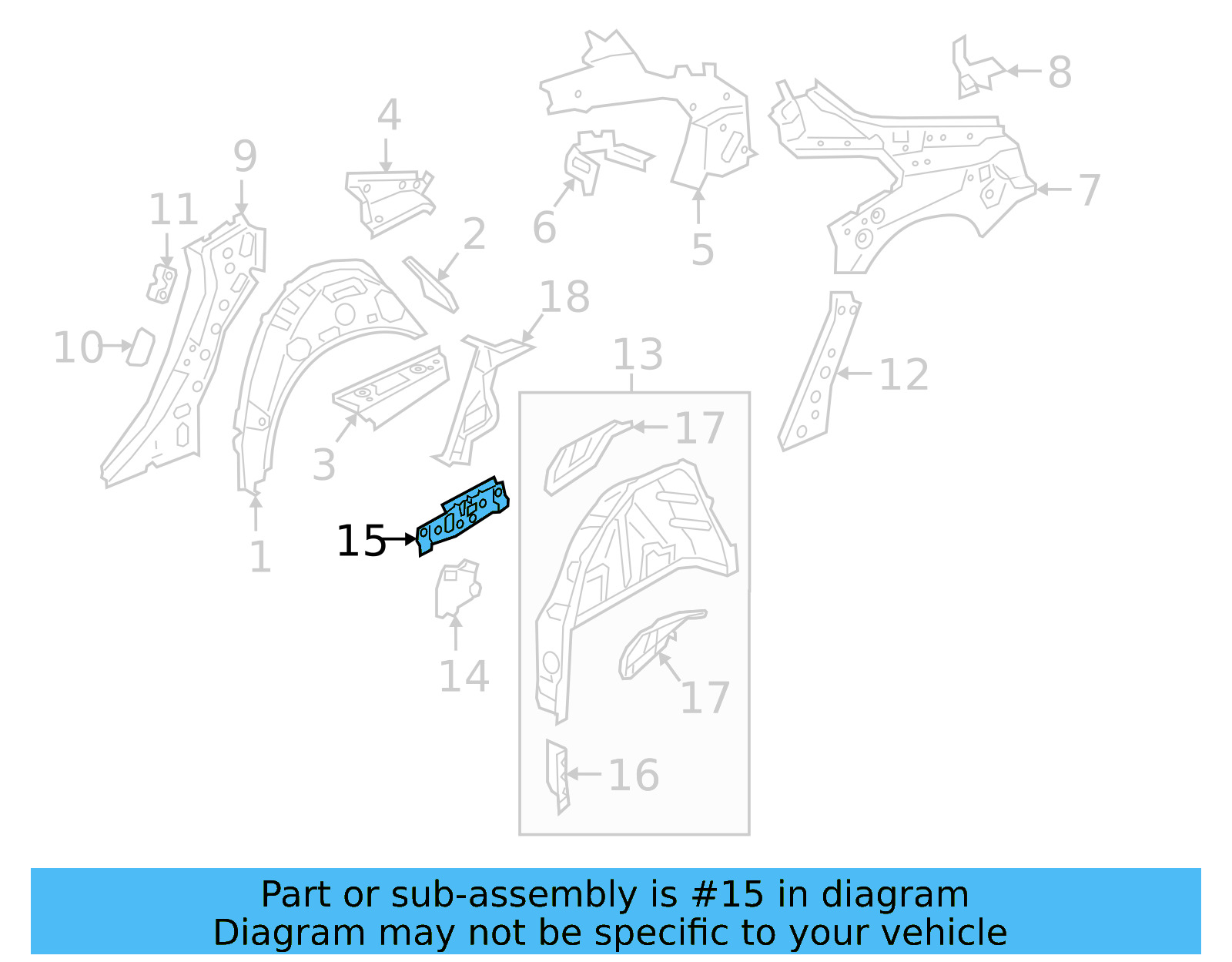Bracket 3Q9-863-234 - View 4