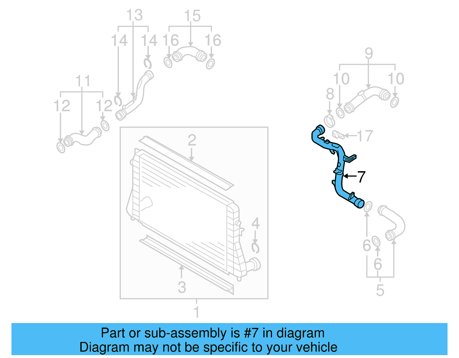Air Pipe 3C0-145-840-H - View 8