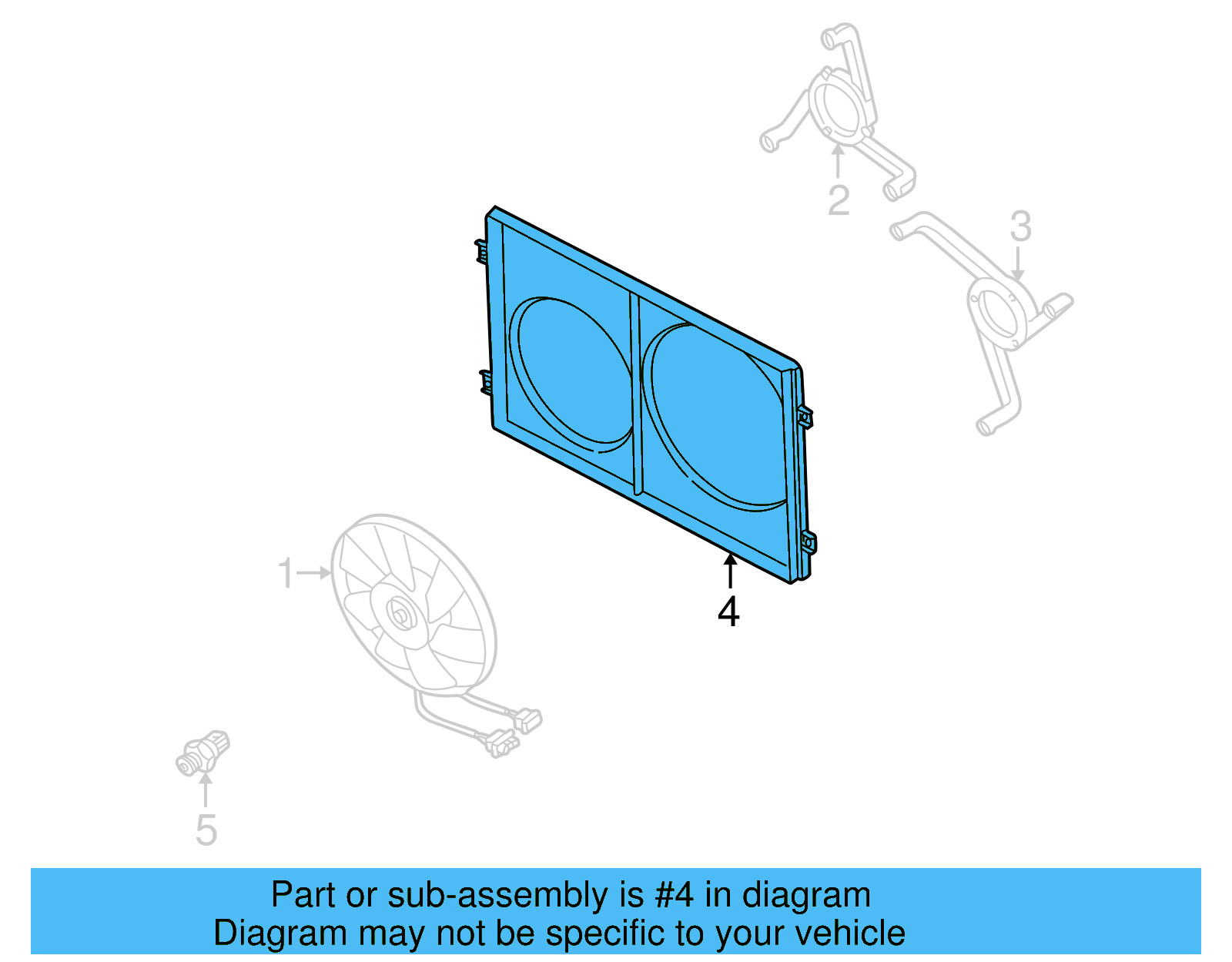 Fan Shroud 1C0-121-207-C - View 11