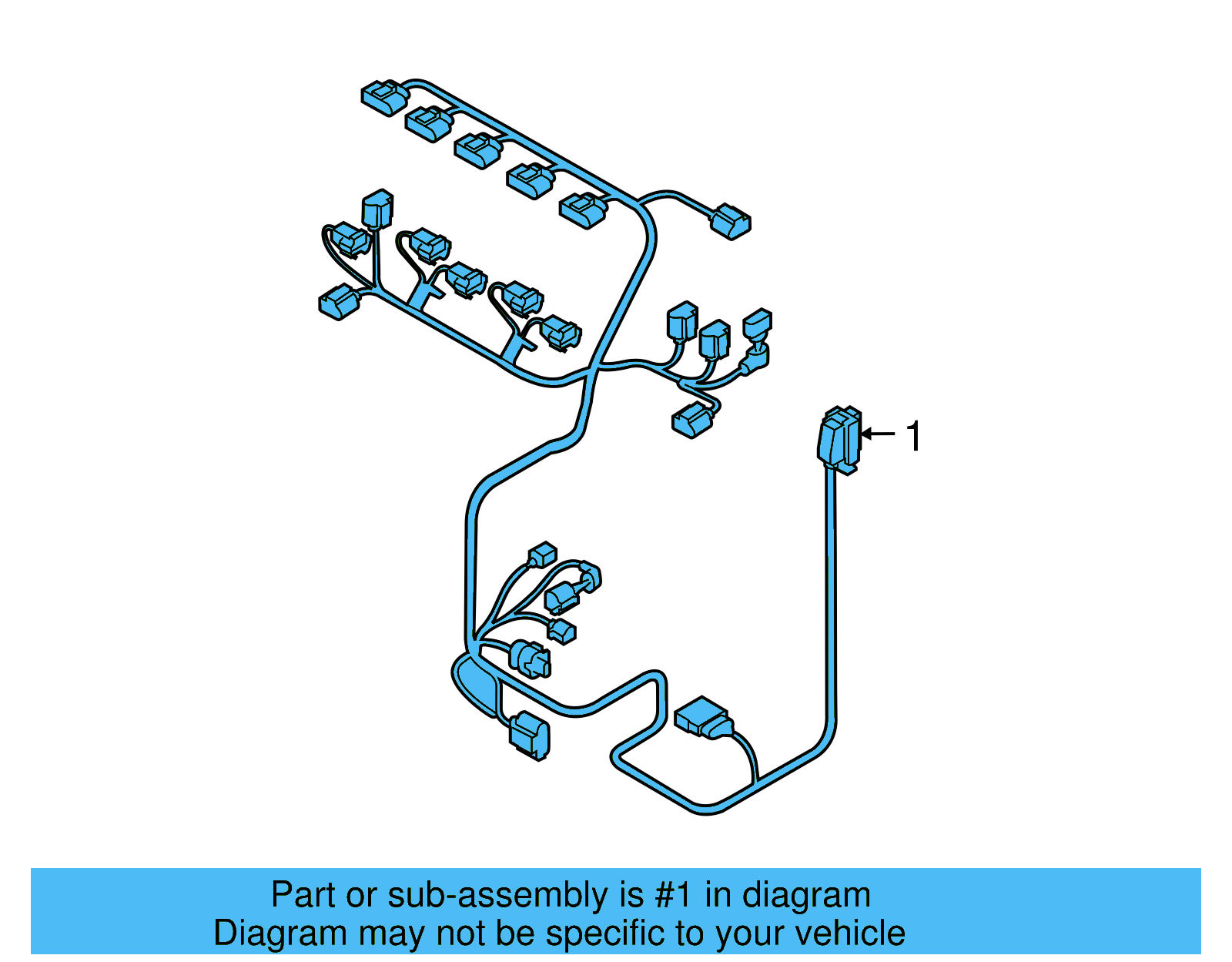 Engine Harness 07K-971-627-E - View 11