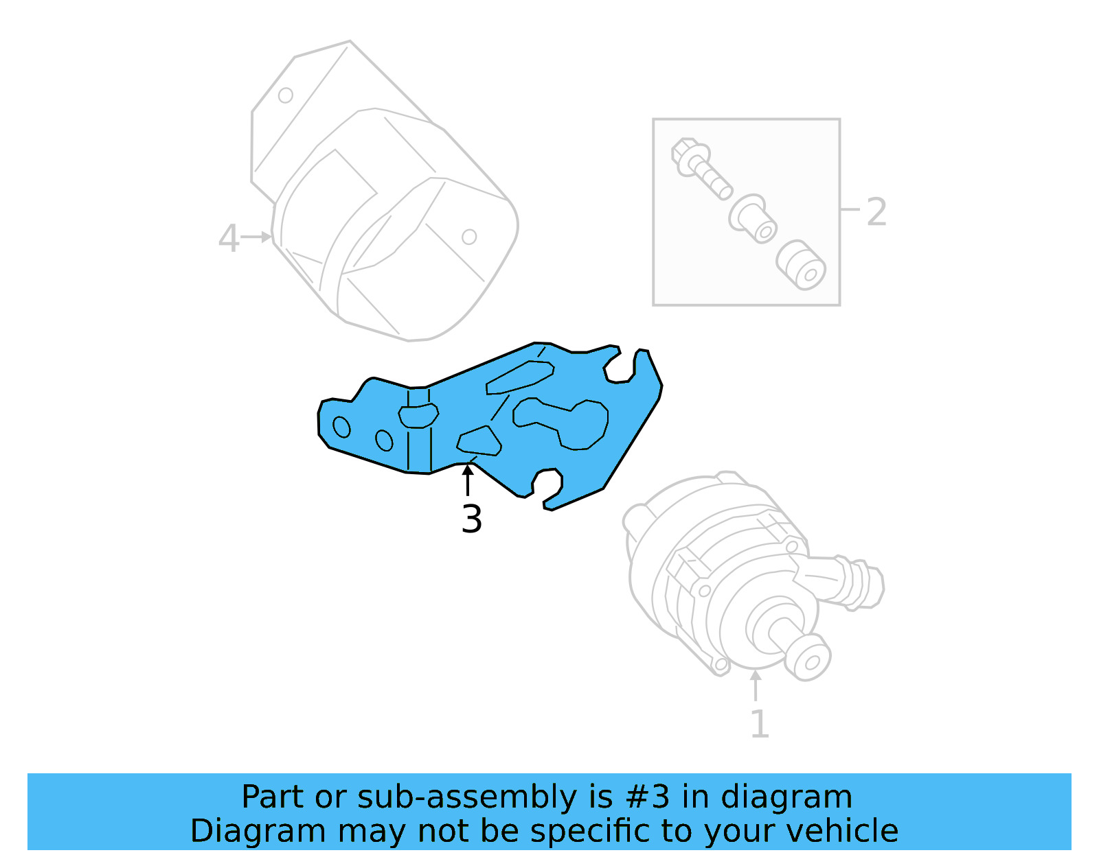 Pump Bracket 3QF-121-093-E - View 10
