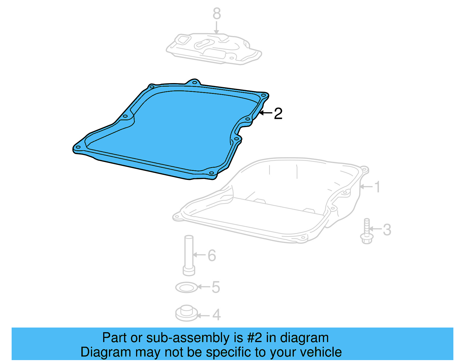Pan Gasket 09M-321-370-A - View 9