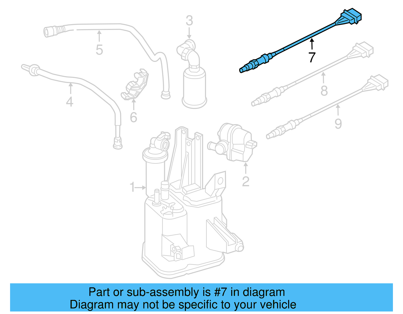 Oxygen Sensor 06J-906-262-AC - View 6