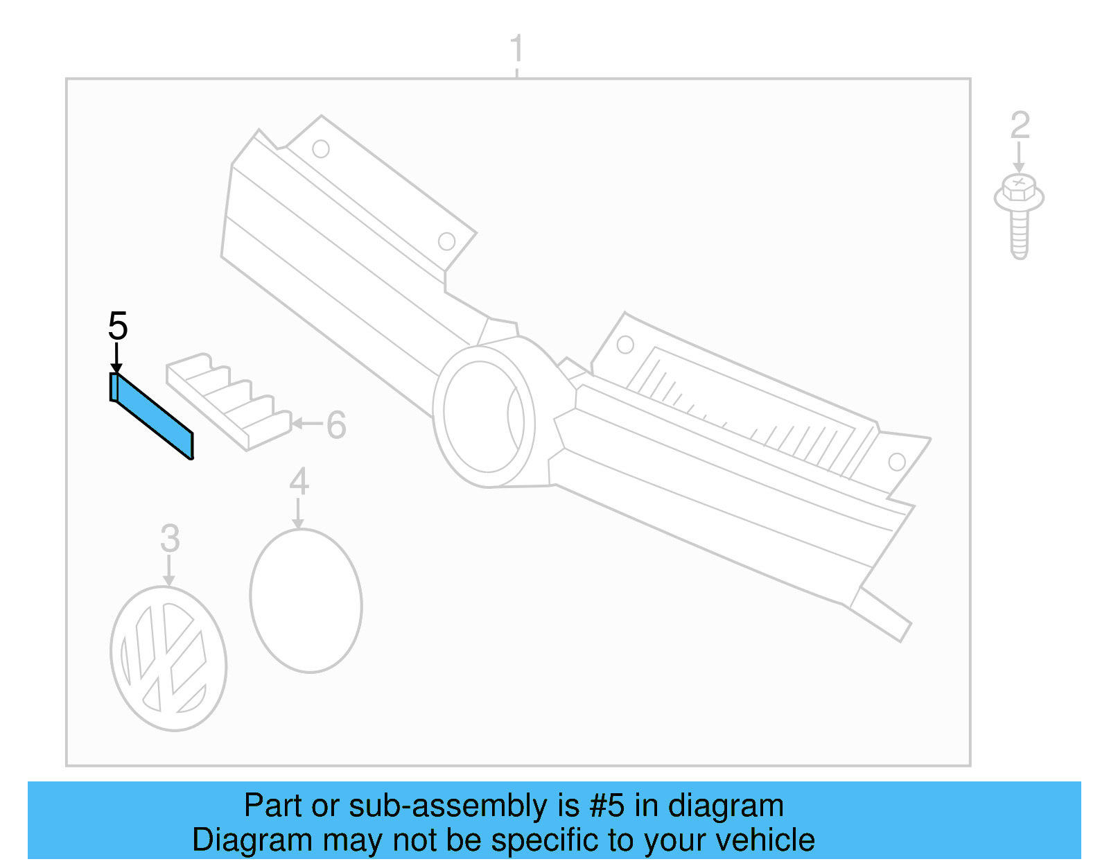 Nameplate 1K5-853-679-F-739 - View 7