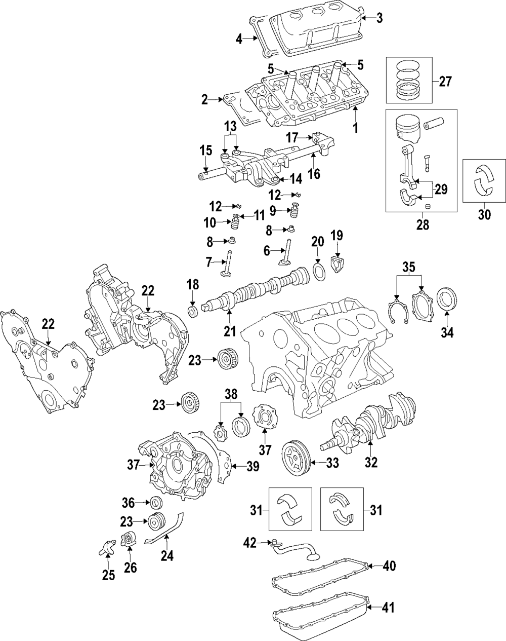 Intake Rocker Arm 7B0-109-443 - View 2