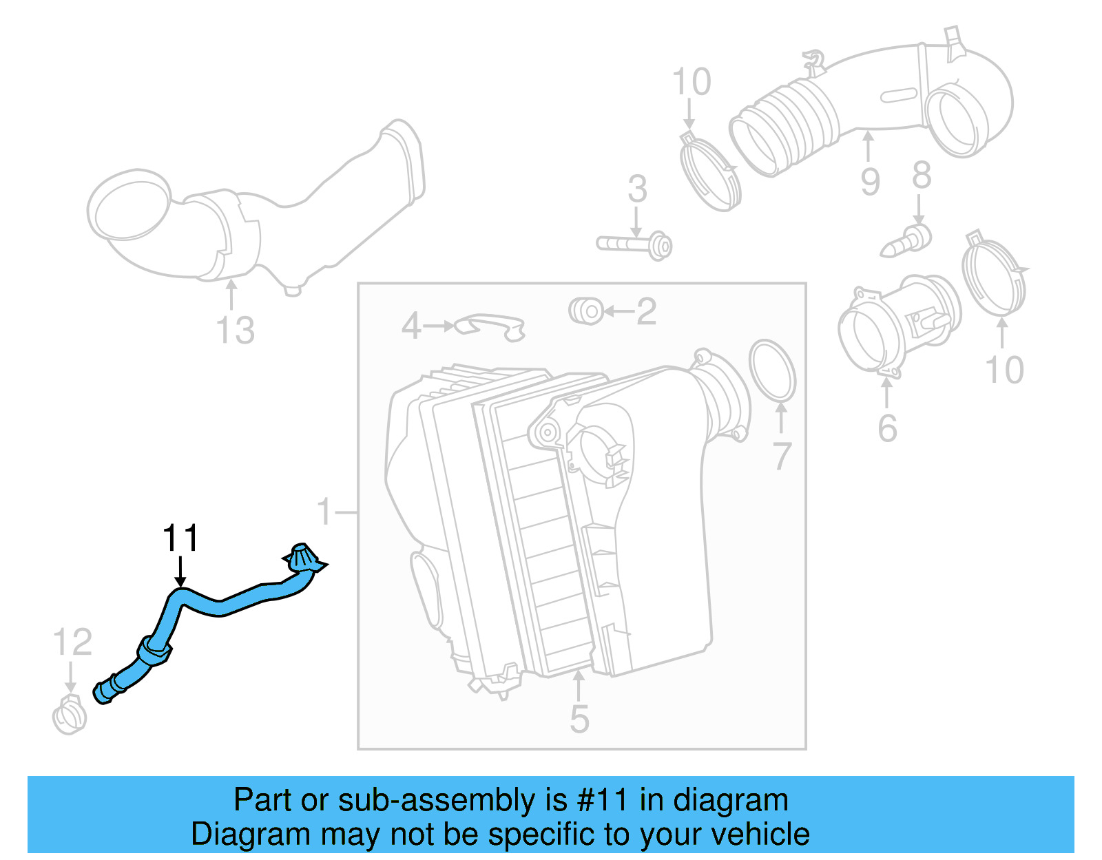 Drain Hose 7P0-129-653