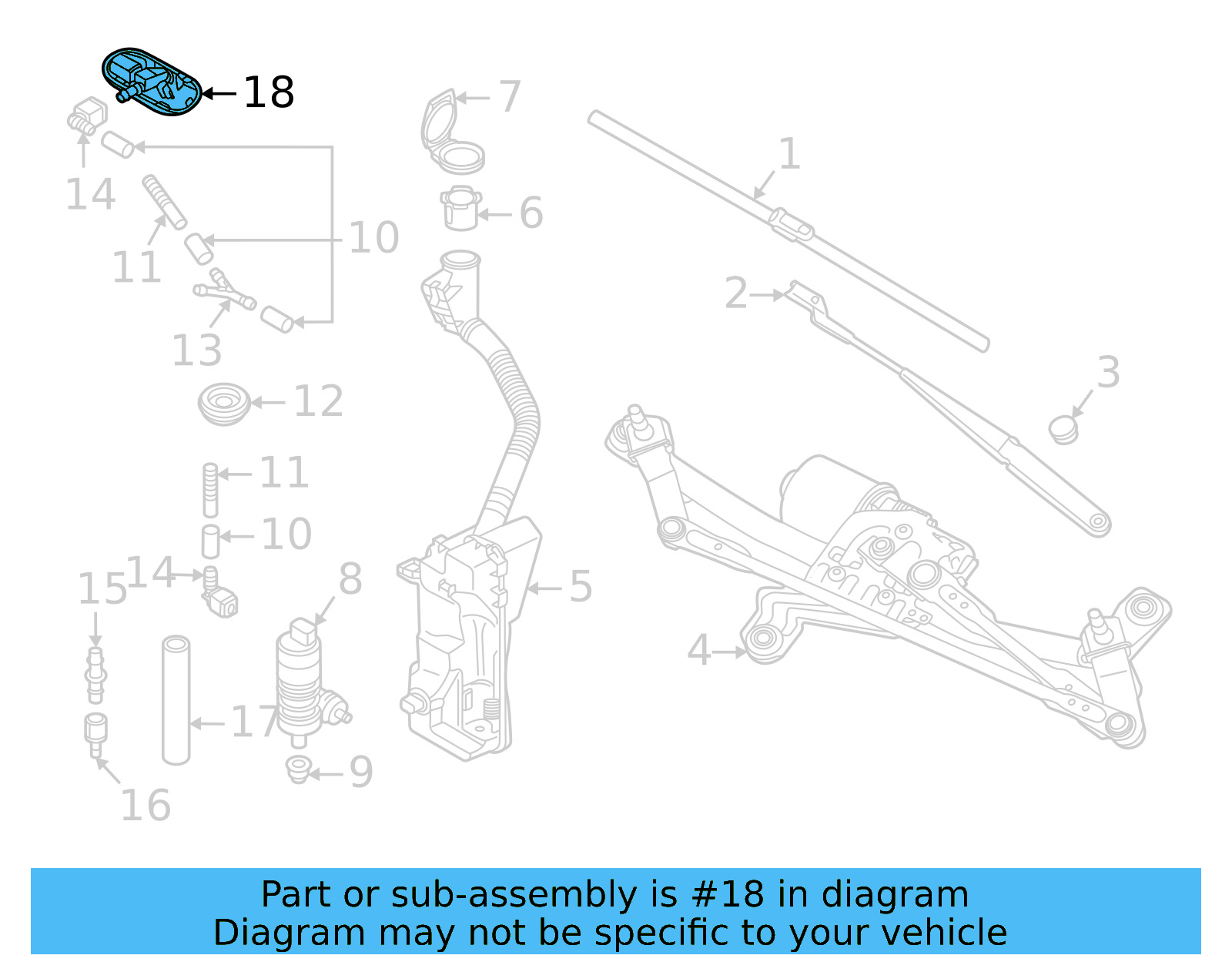 Heated Nozzle 5H0-955-986 - View 2