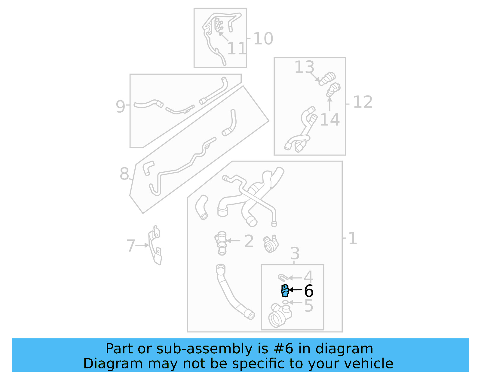 Temp Sensor 05C-919-501 - View 3