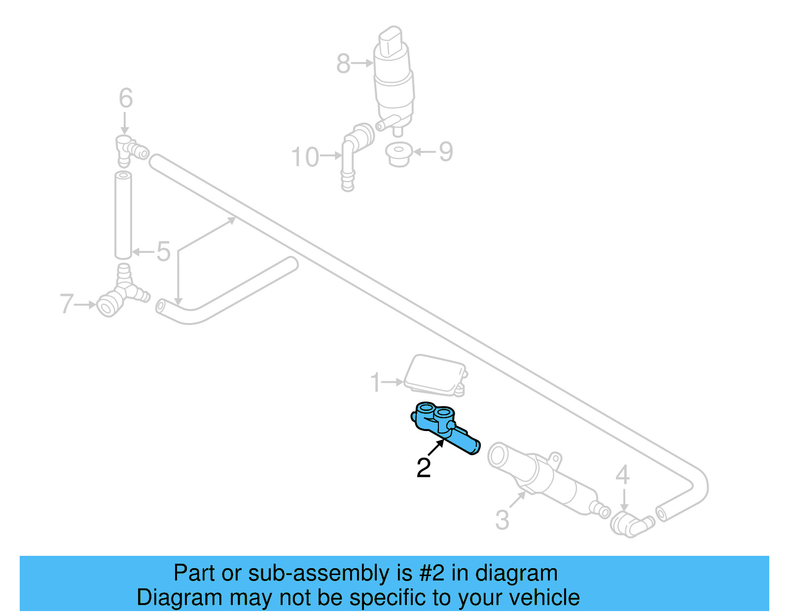 Spray Jet 5K0-955-103-A - View 5