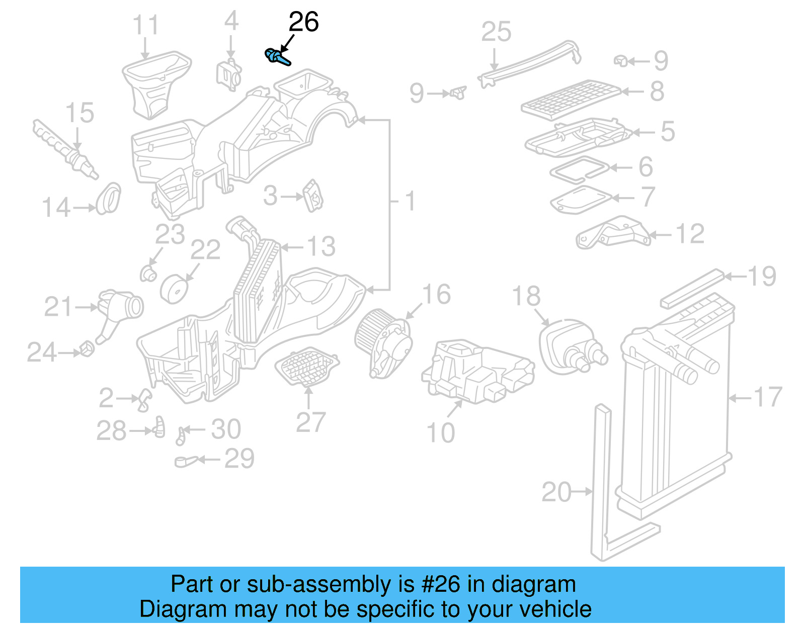 Ambient Temp Sensor 1H0-959-625 - View 10