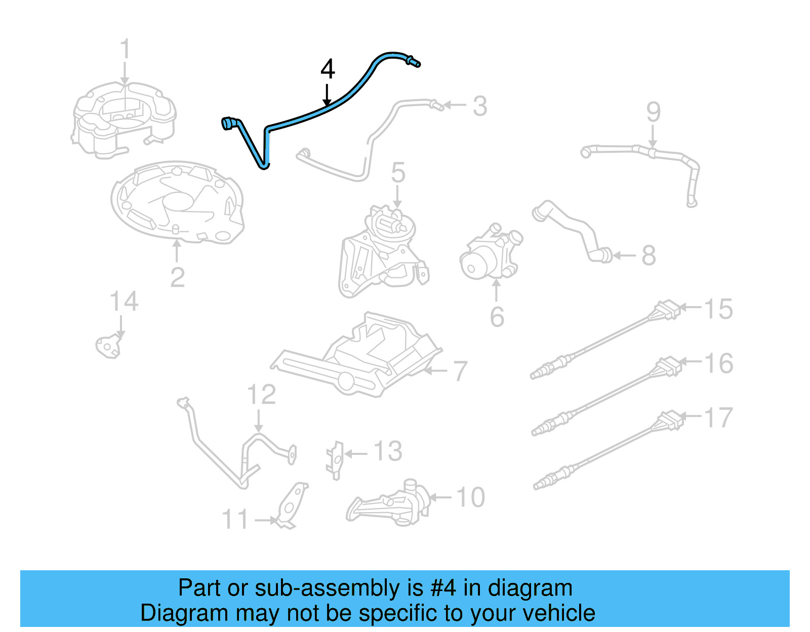 Air Tube 1K0-201-160-BM