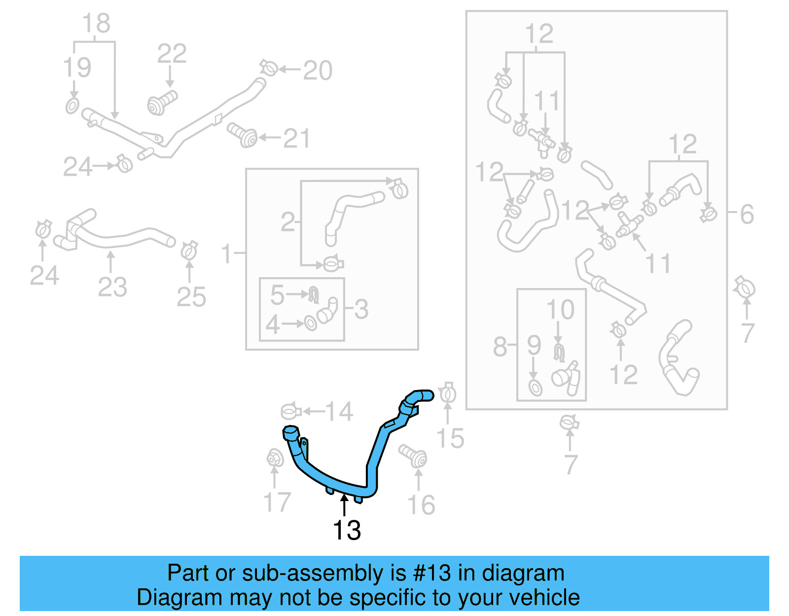 Tube Assembly 03L-122-157-H - View 11