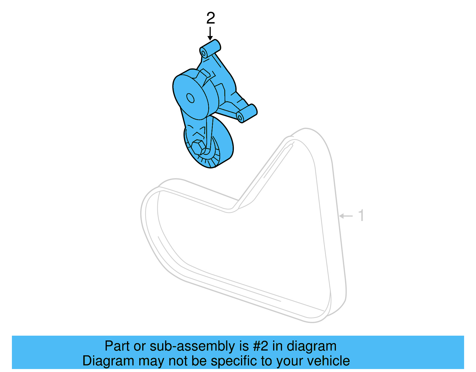 Belt Tensioner 03G-903-315-D - View 4