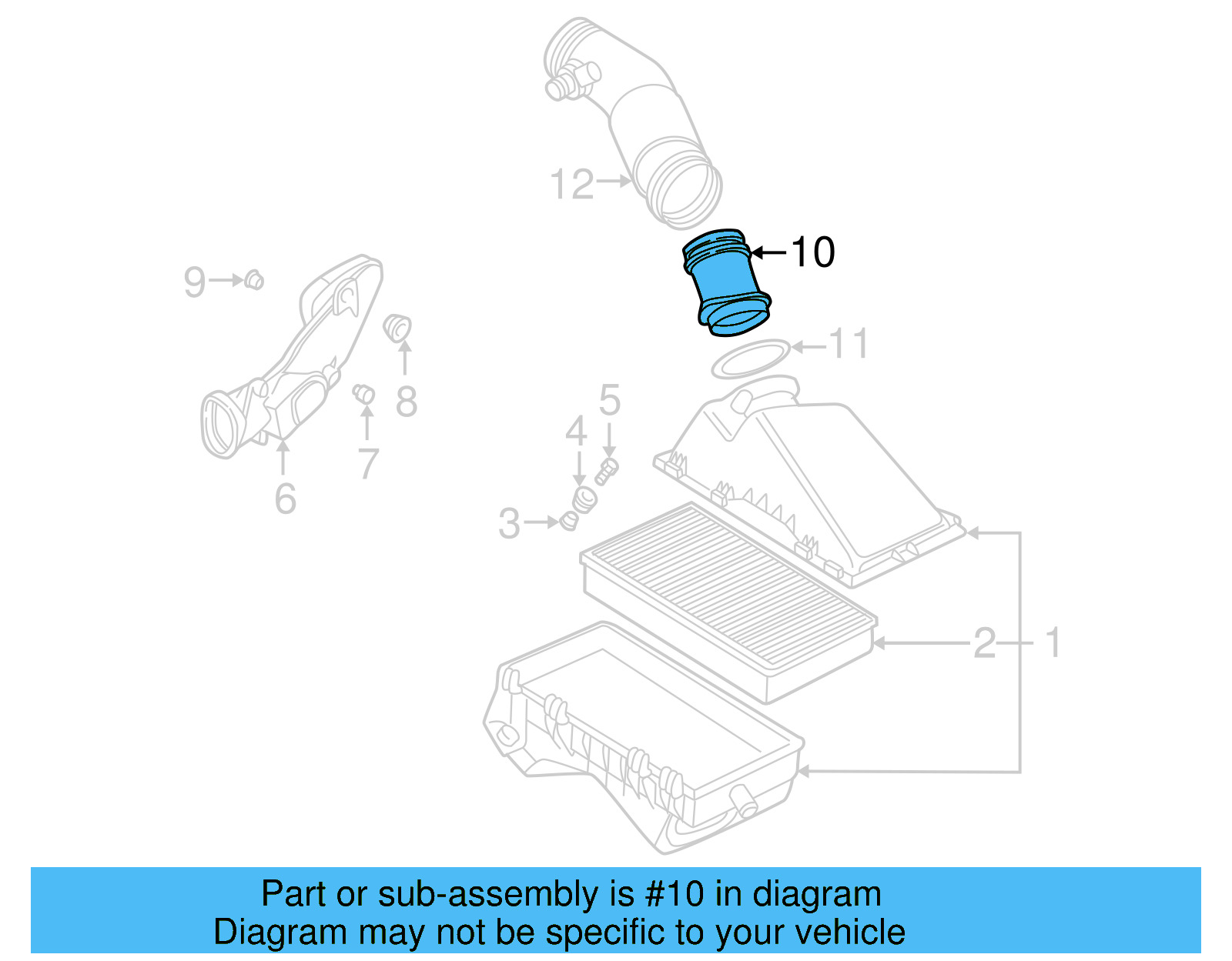 Mass Air Flow Sensor 071-906-461-B - View 22