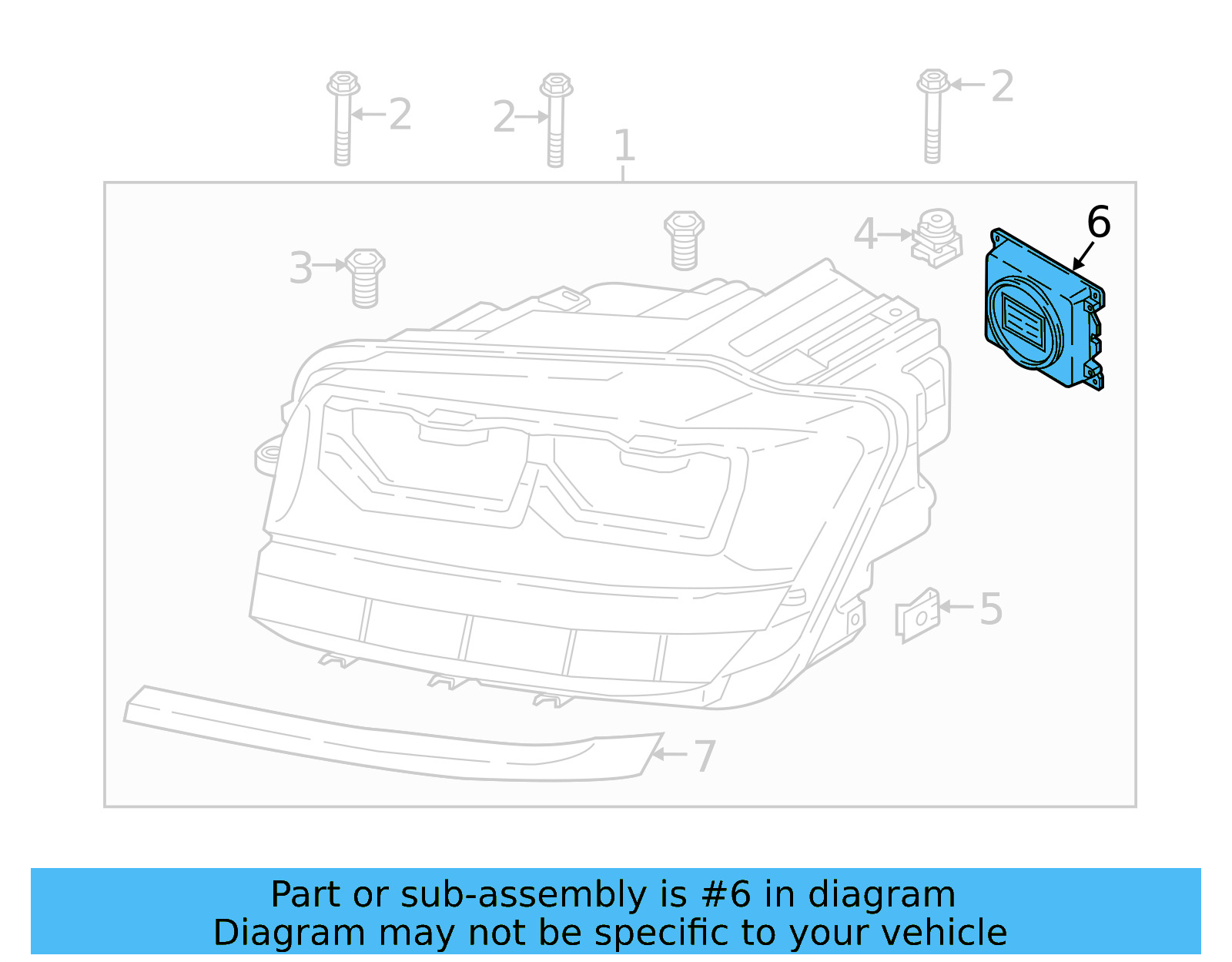 Control Module 7P5-941-591-AH - View 7