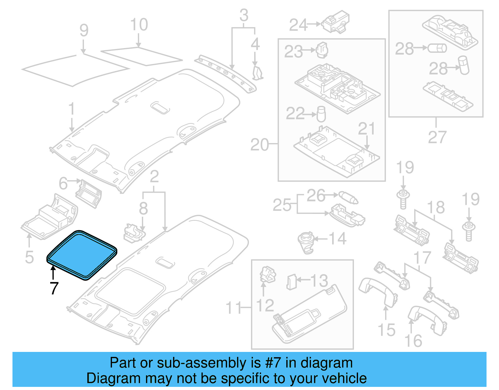 Frame Trim 5G0-867-525 - View 23