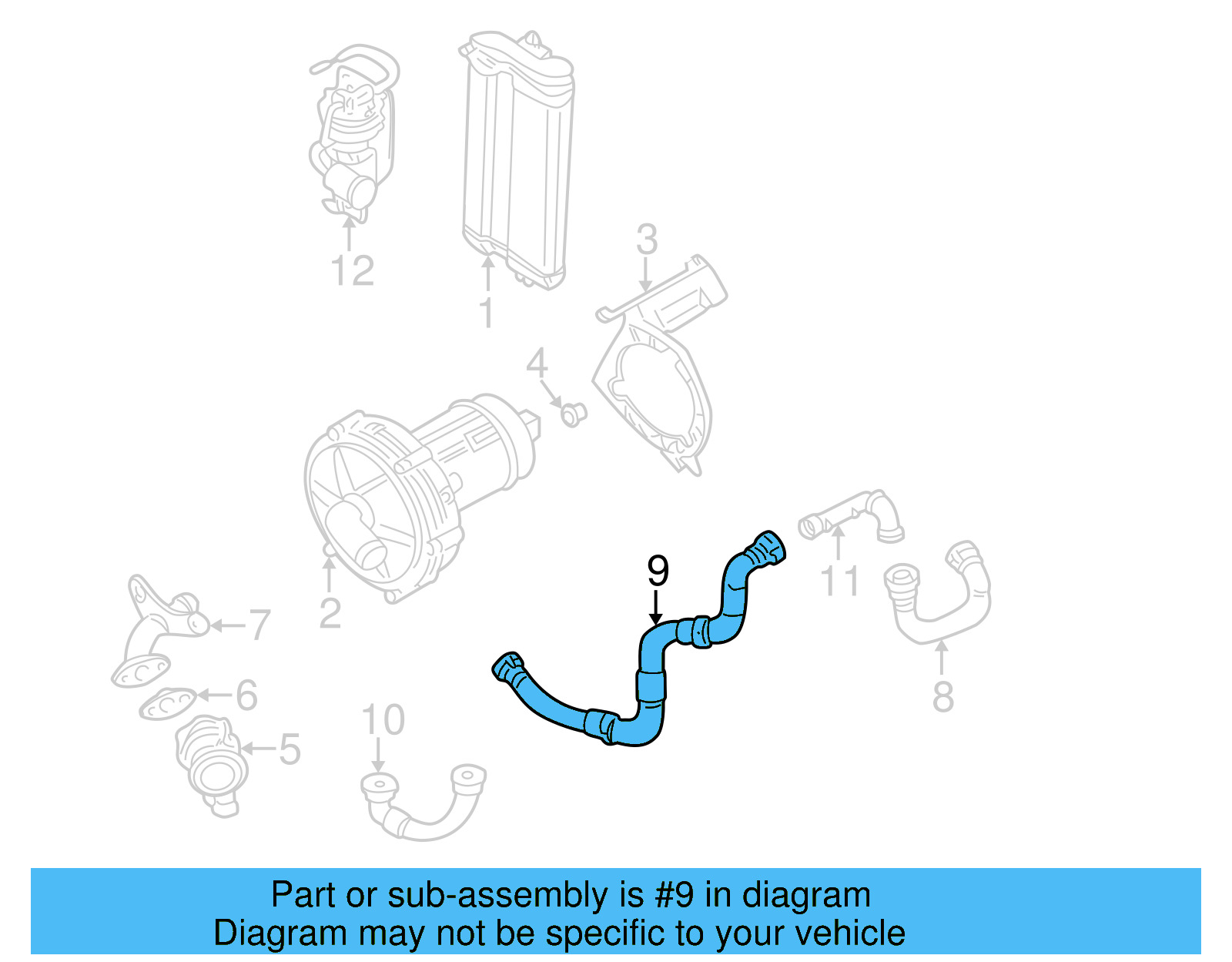 Intake Pipe 1J0-131-128-T - View 15
