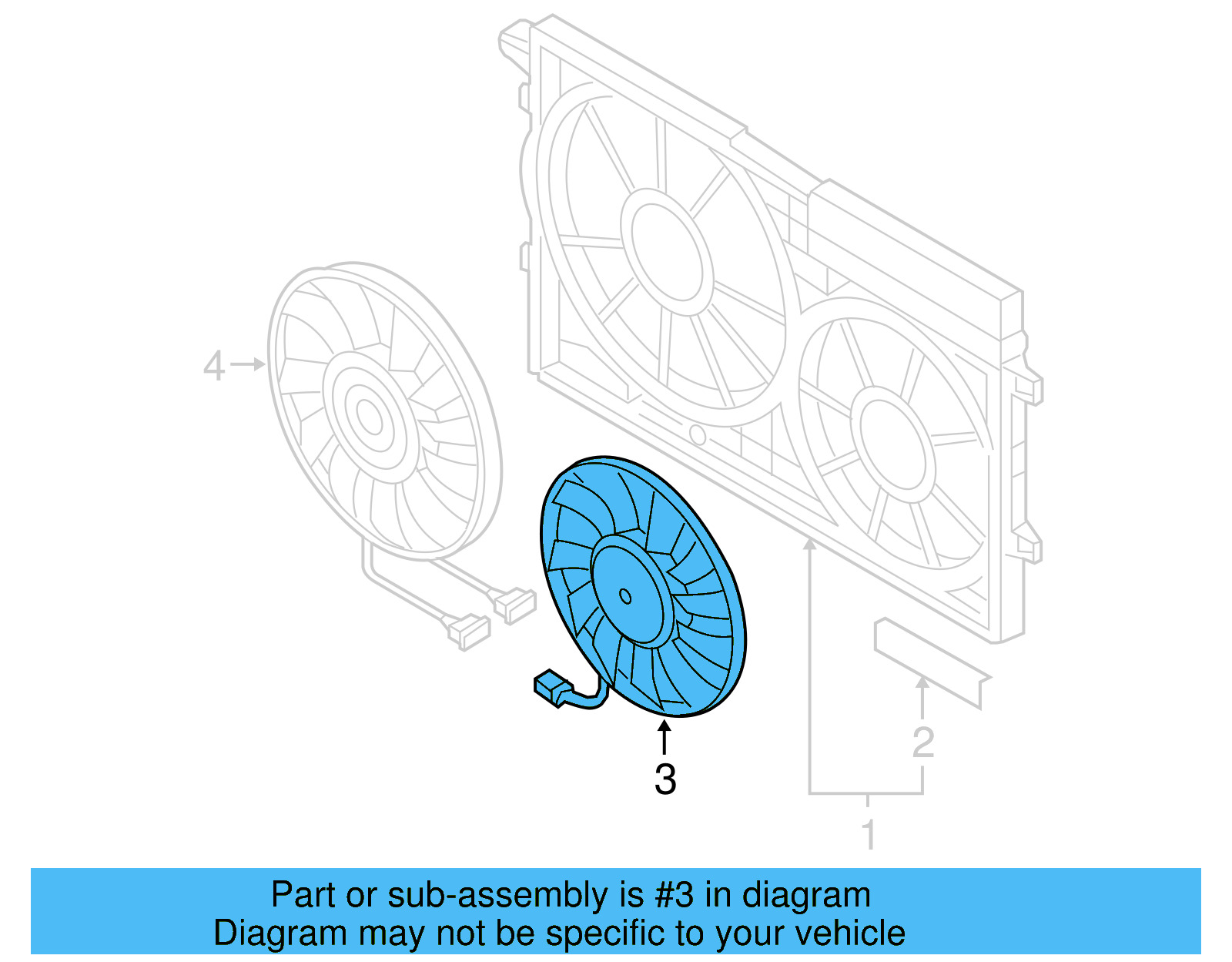 Fan & Motor 1K0-959-455-ES - View 19