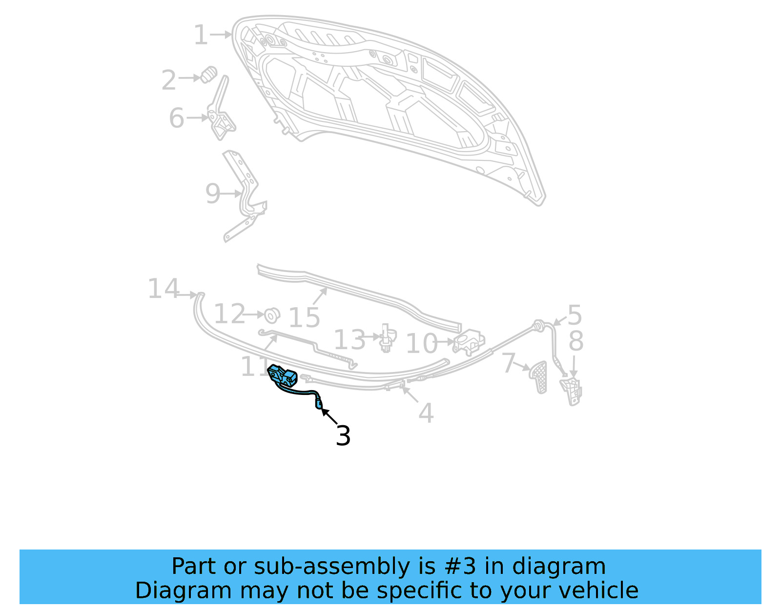Lock & Switch 11B-823-509-A - View 4