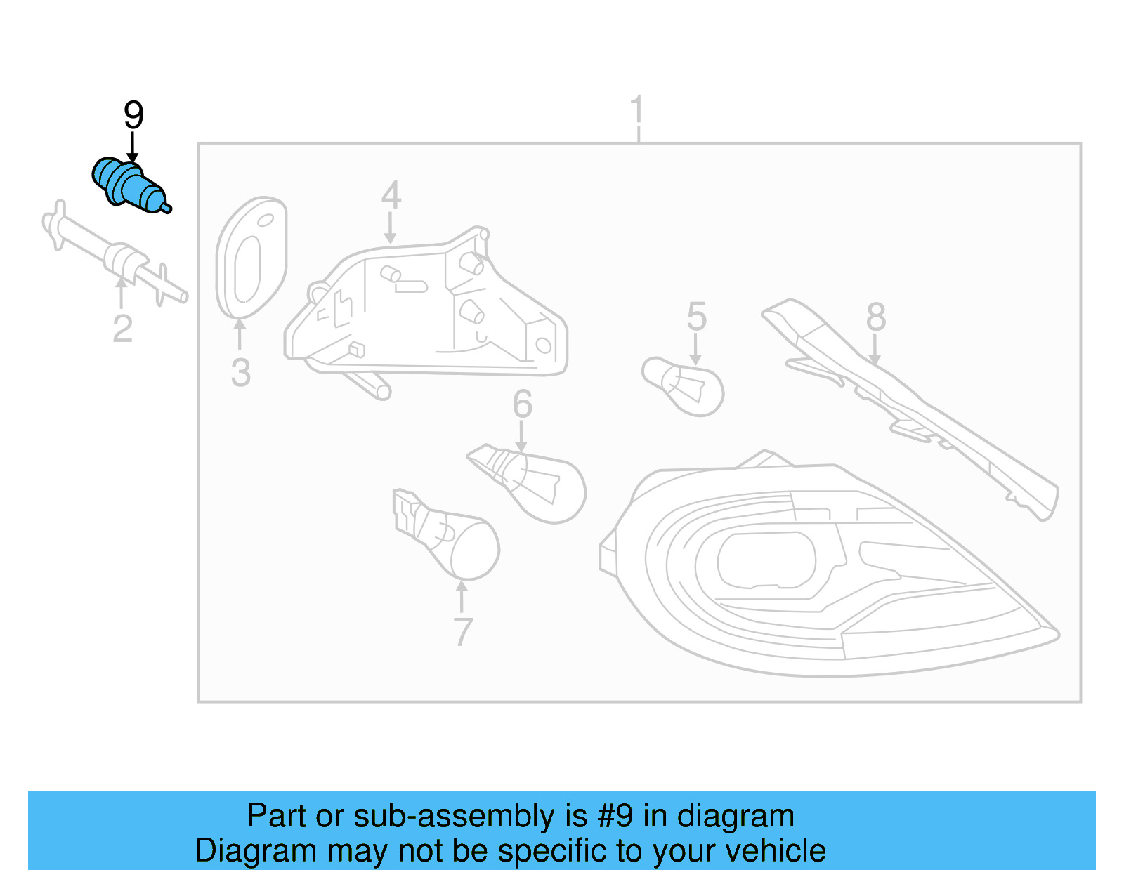 Adjuster 5M0-945-167 - View 30