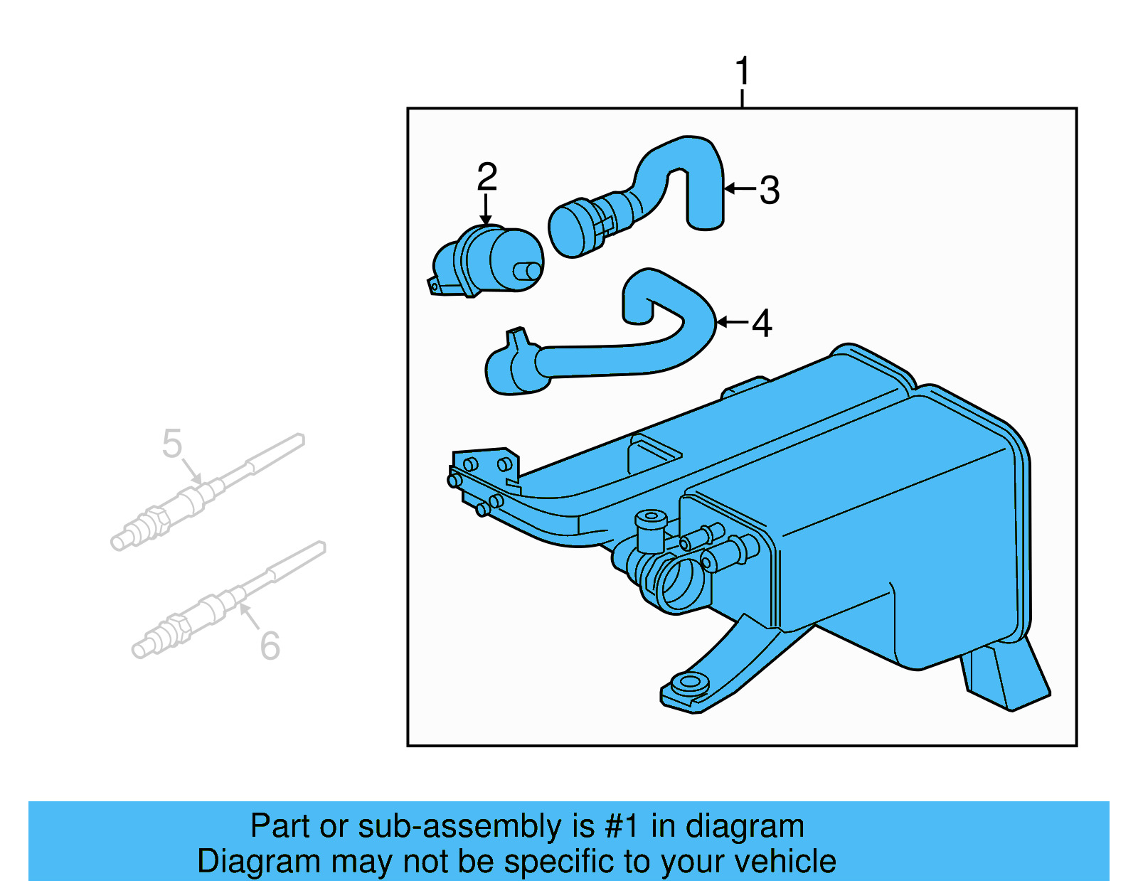 Vapor Canister 7P0-201-801-G - View 4