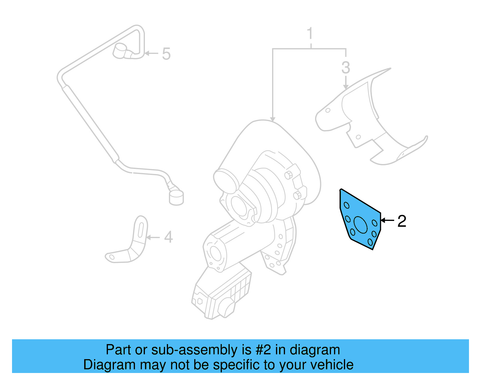 Turbocharger Gasket 07Z-145-757-B - View 7