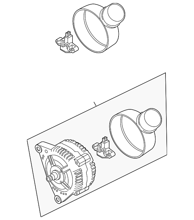 Alternator 059-903-018-X - View 23