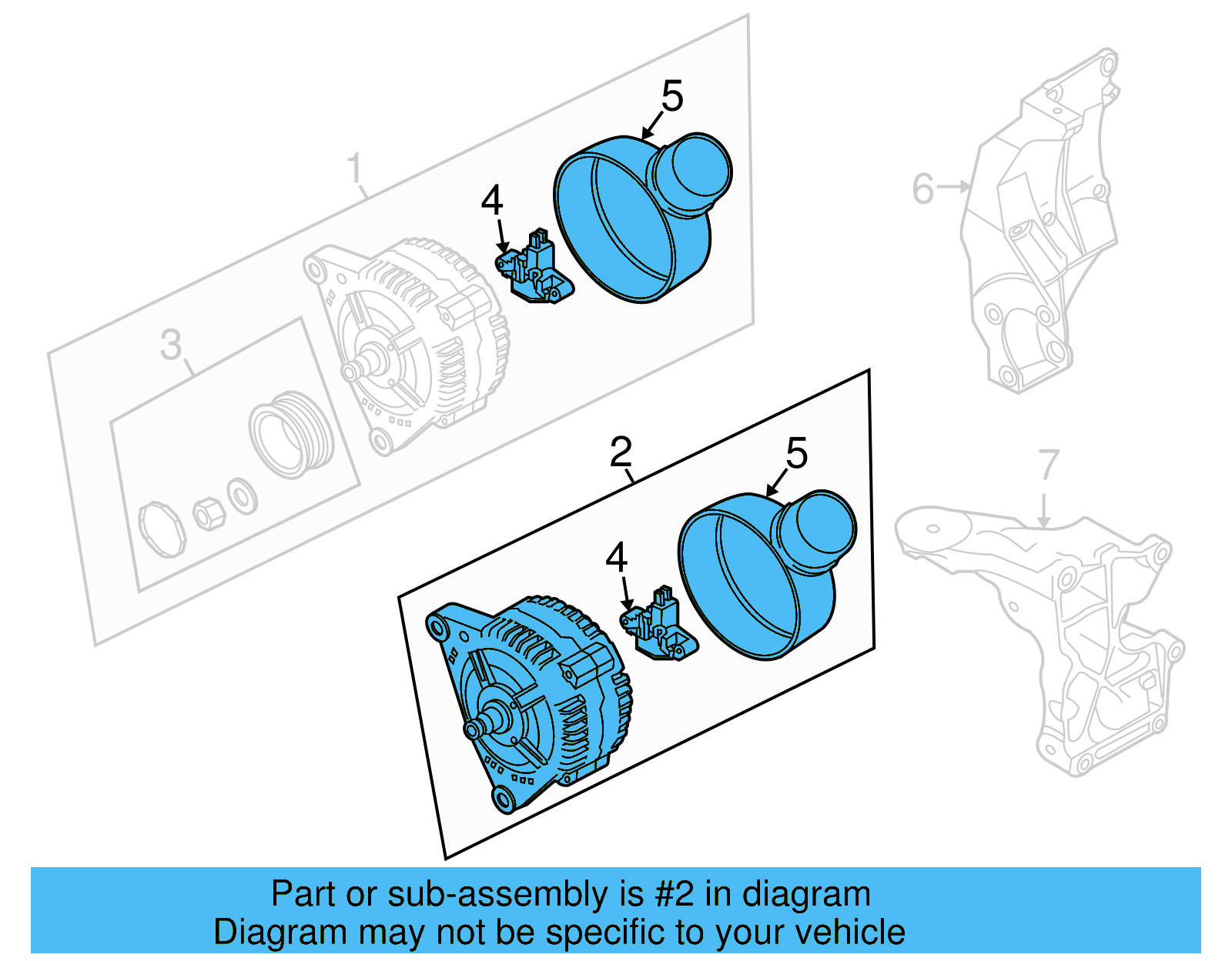 Alternator 07C-903-021-K - View 4