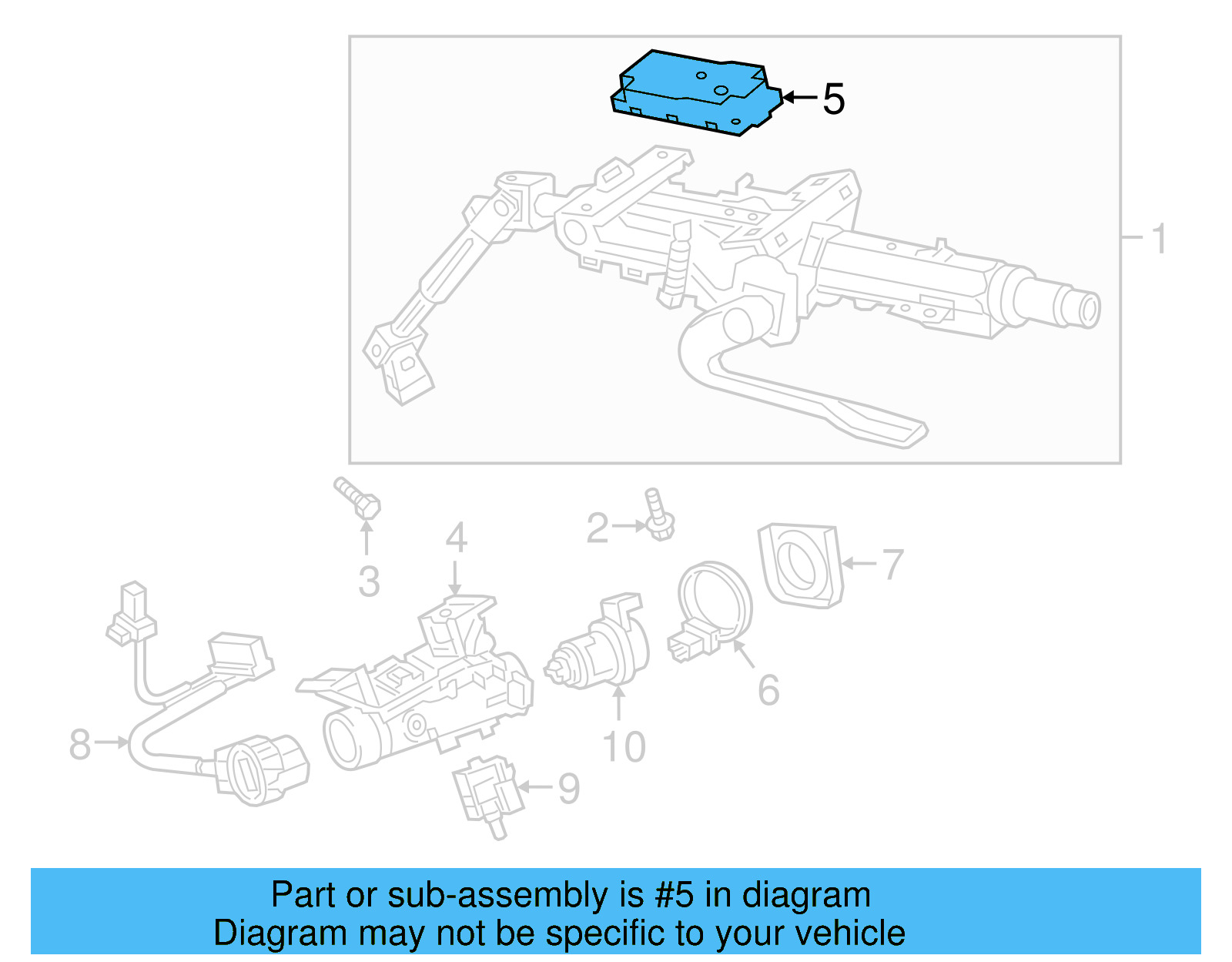 Ignition Immobilizer Module 3Q0-905-861-B - View 13