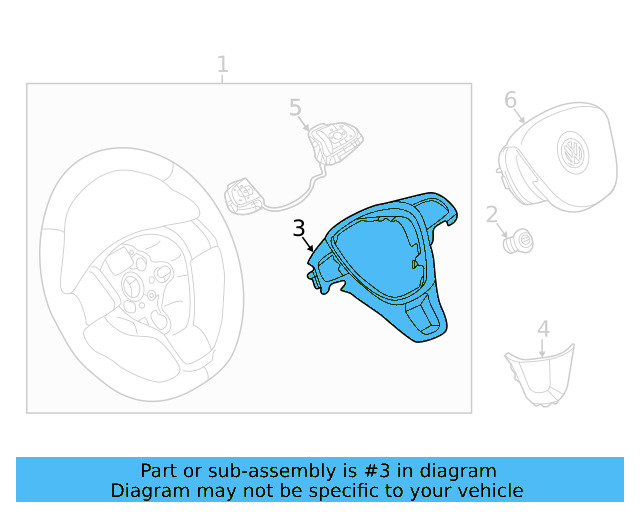 Trim Cover 2GJ-419-685-3DP - View 11