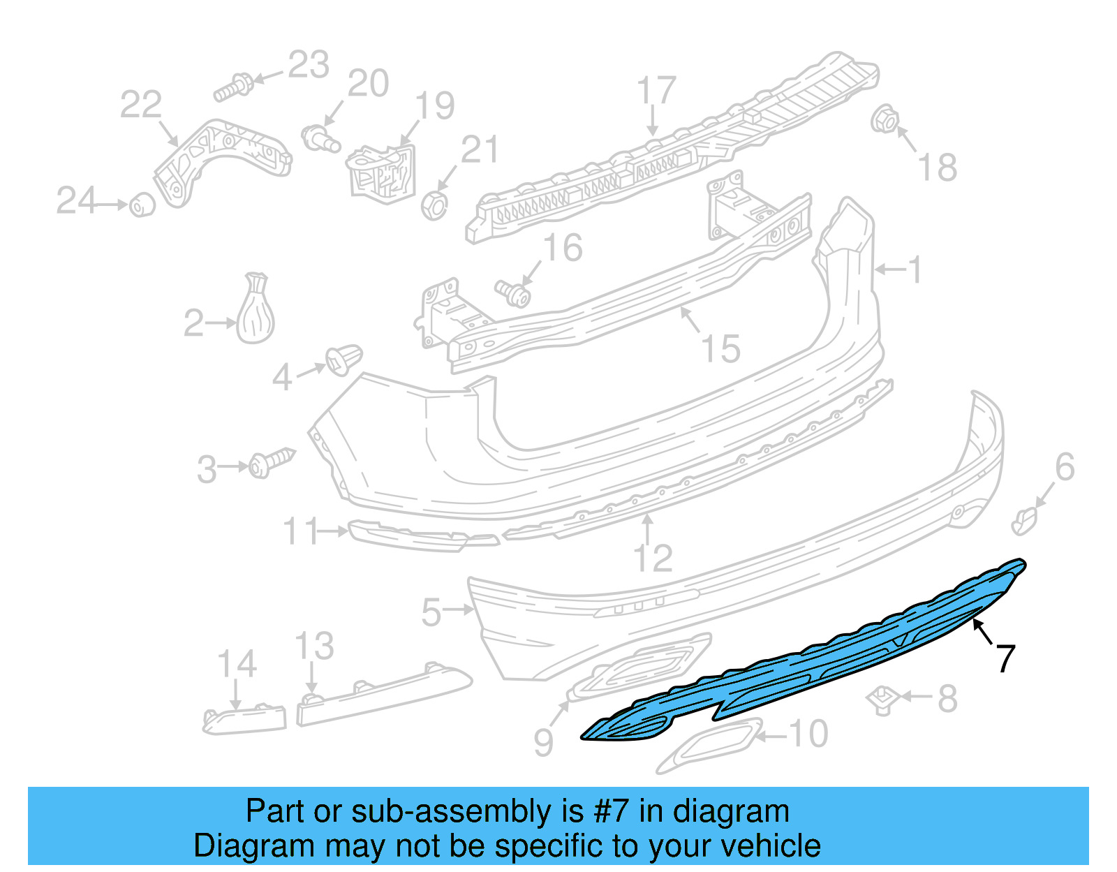 Diffuser 5NN-807-482-B-041 - View 4