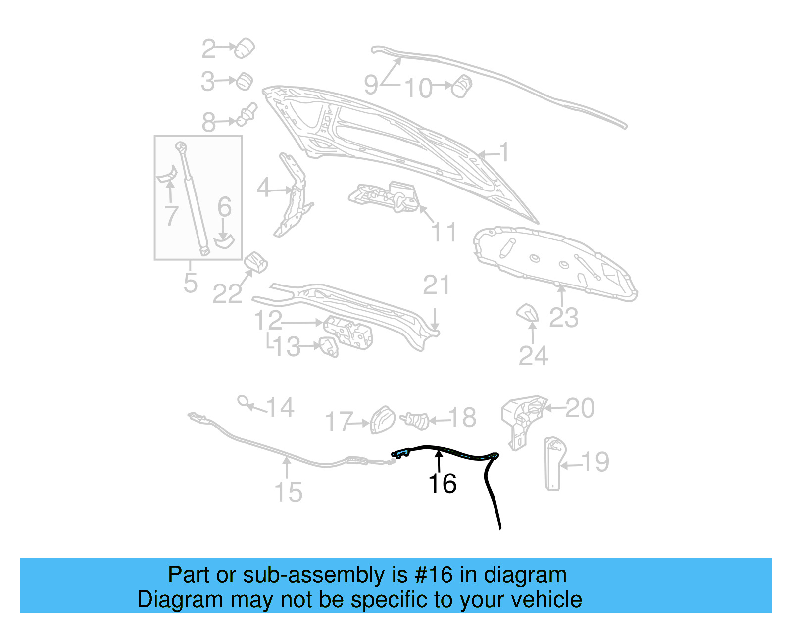 Release Cable 1K1-823-535-A - View 12