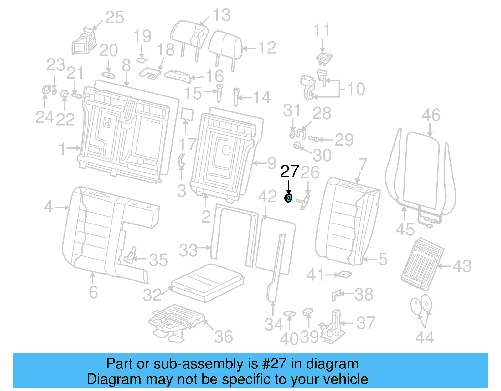 Pivot Bushing 7L0-885-272 - View 4