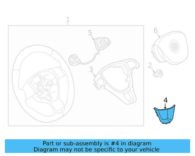Lower Trim 2GJ-419-659-041 - View 15