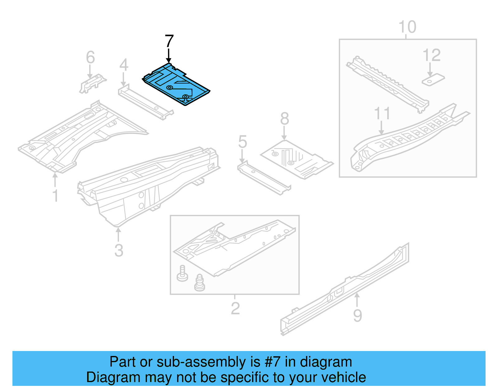 Floor Extension 7P0-803-206 - View 6