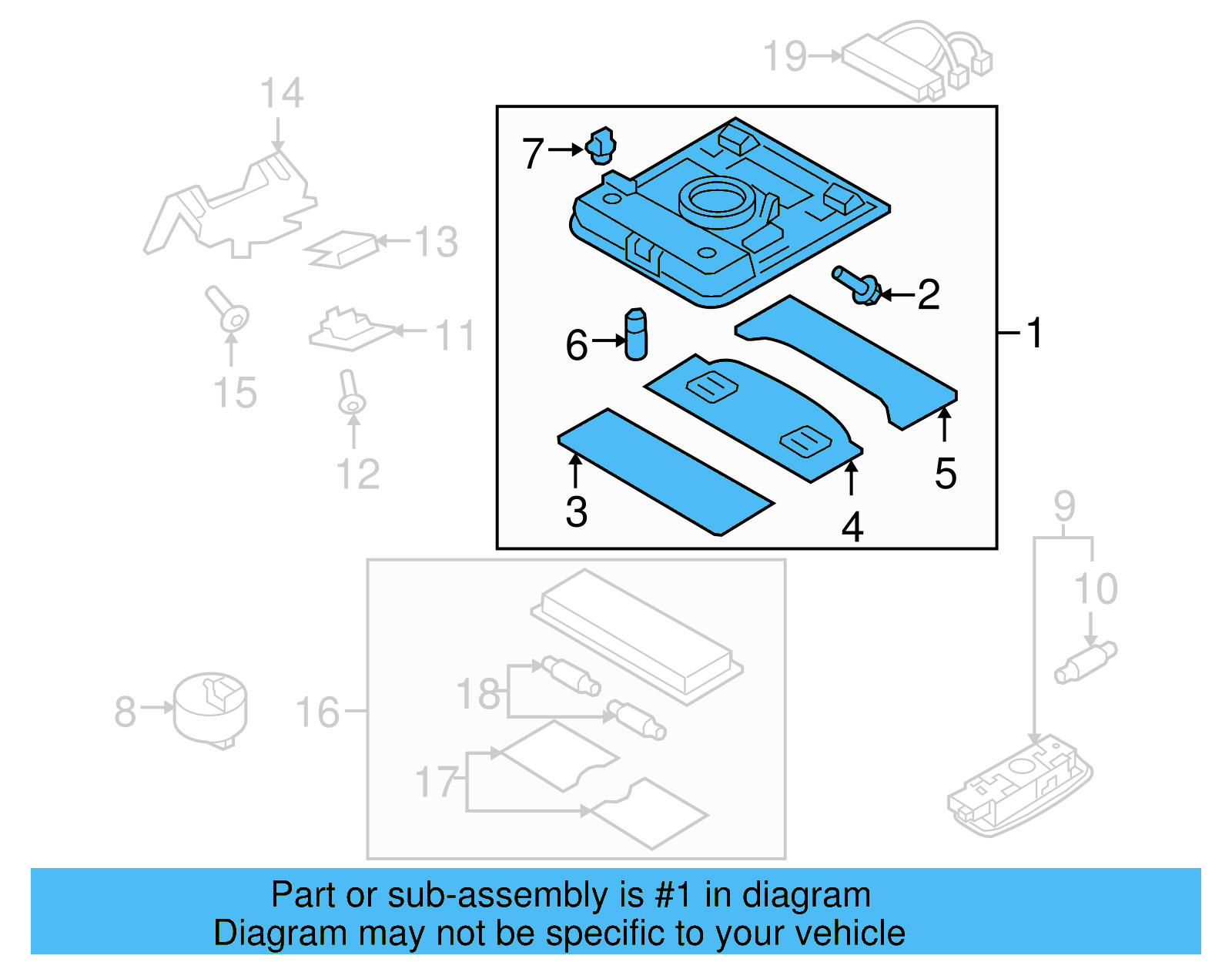 Front Lamp Assembly 1K8-947-106-C-YAH - View 5