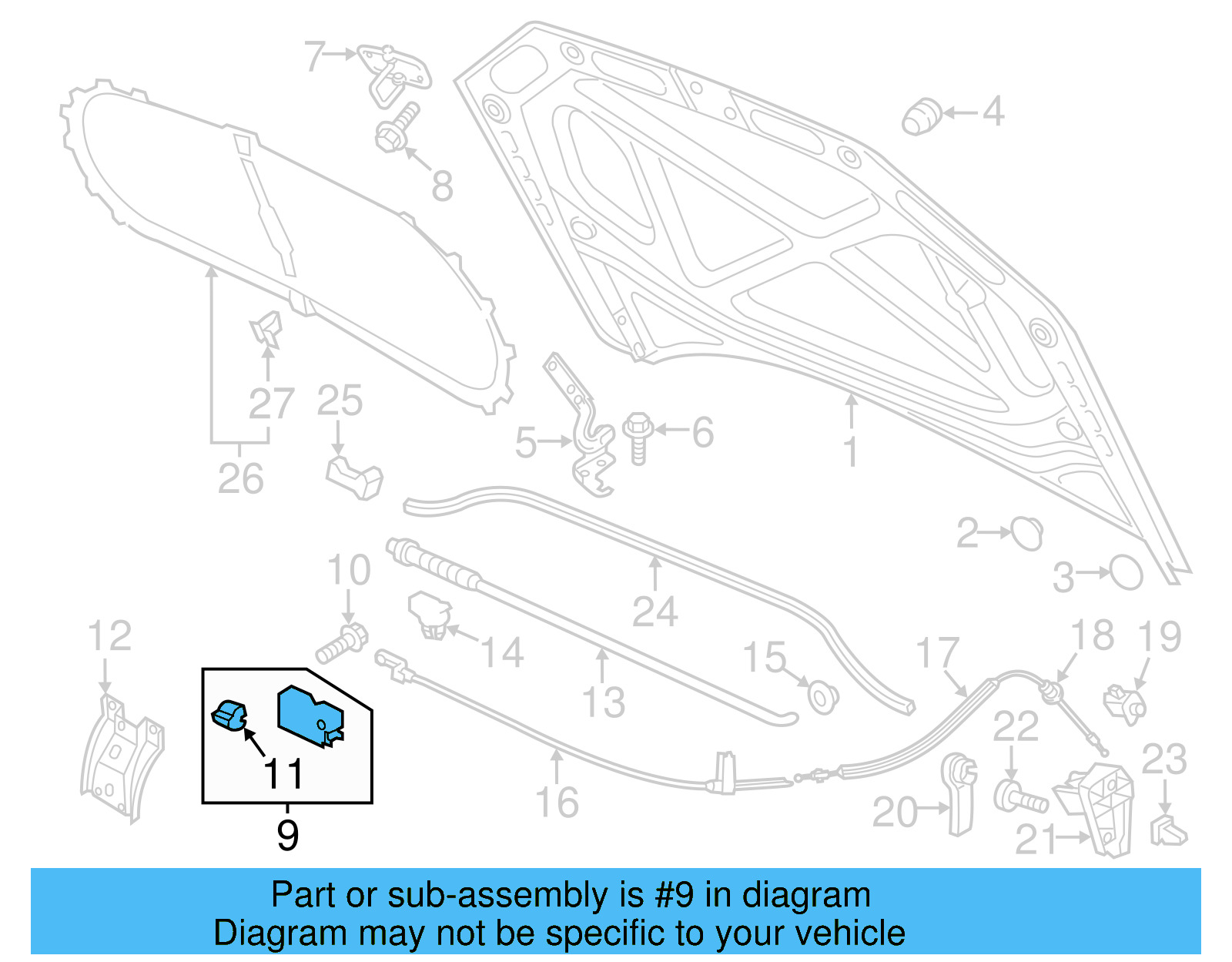 Lock & Switch 5U0-823-509-N - View 6