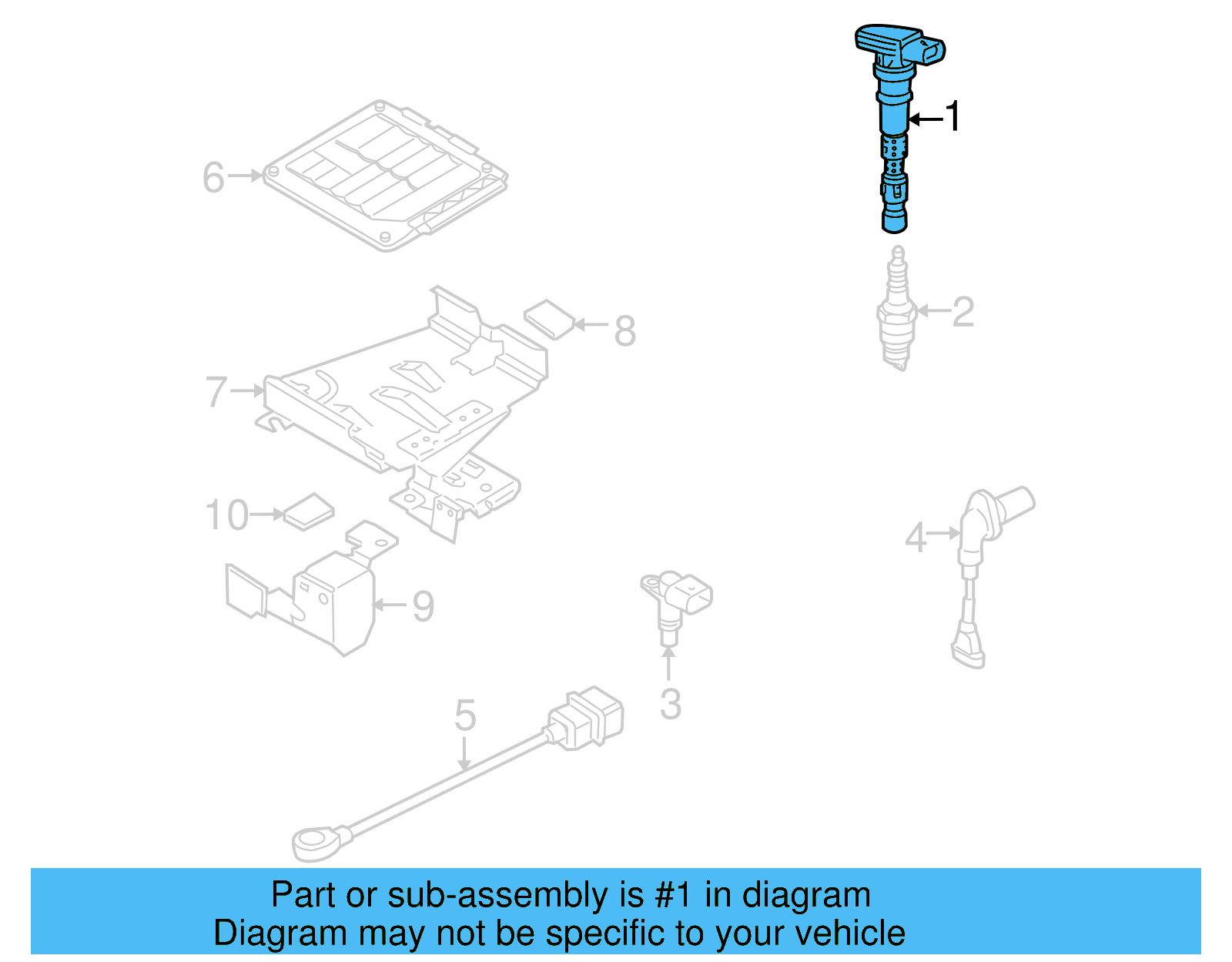 Ignition Coil 022-905-715-D - View 6