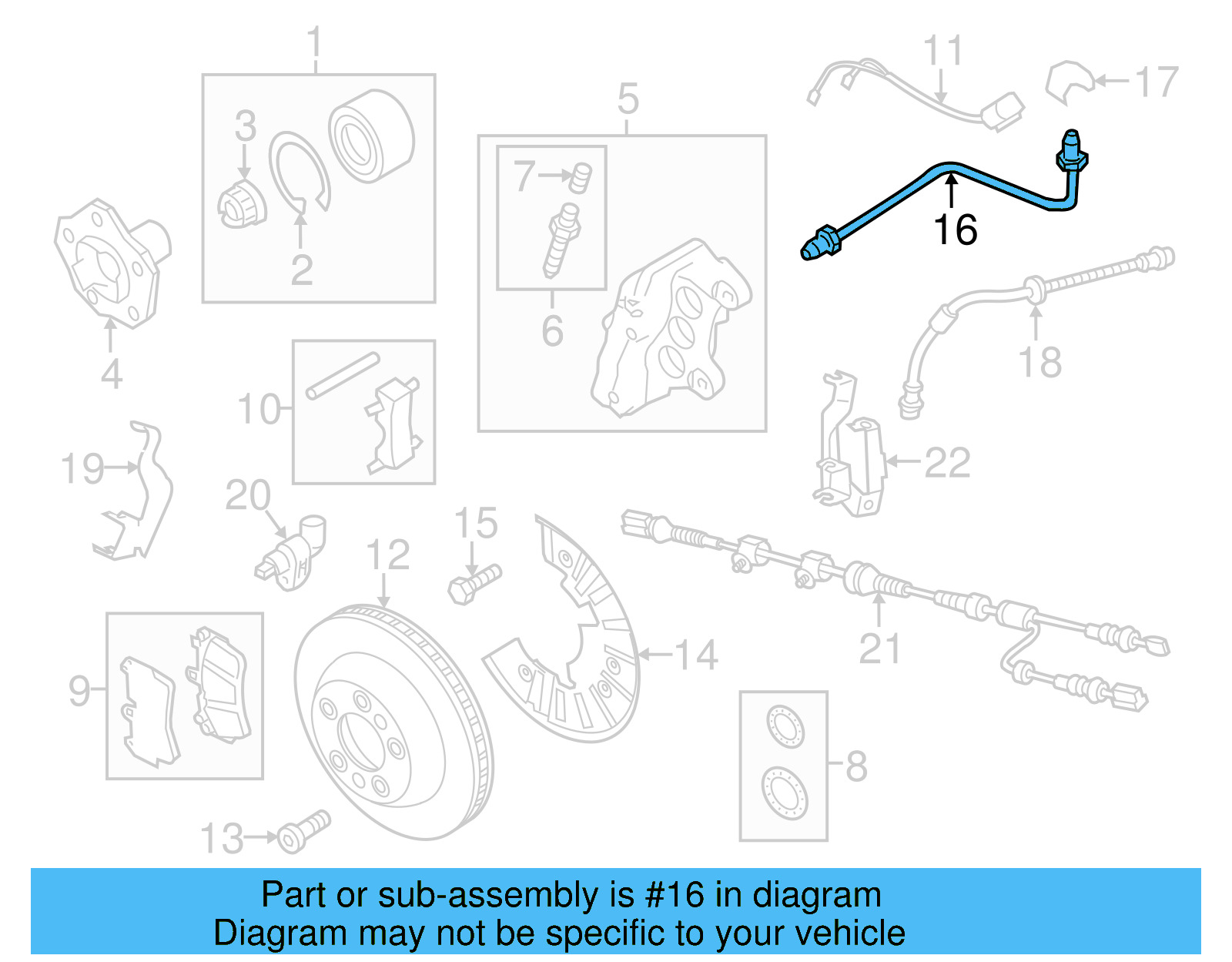 Brake Tube 7P6-614-162 - View 10