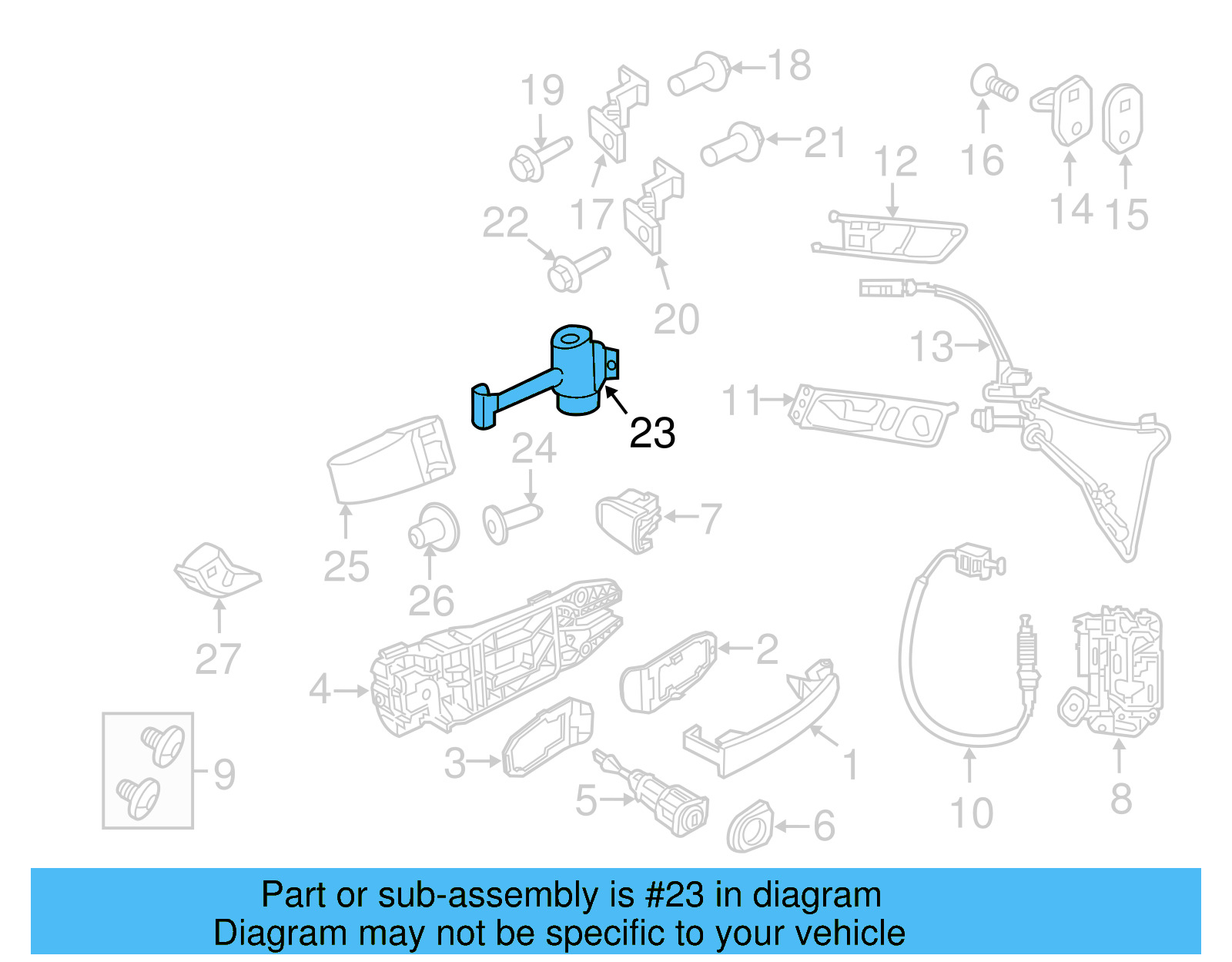Door Check 5C6-837-249-B - View 6
